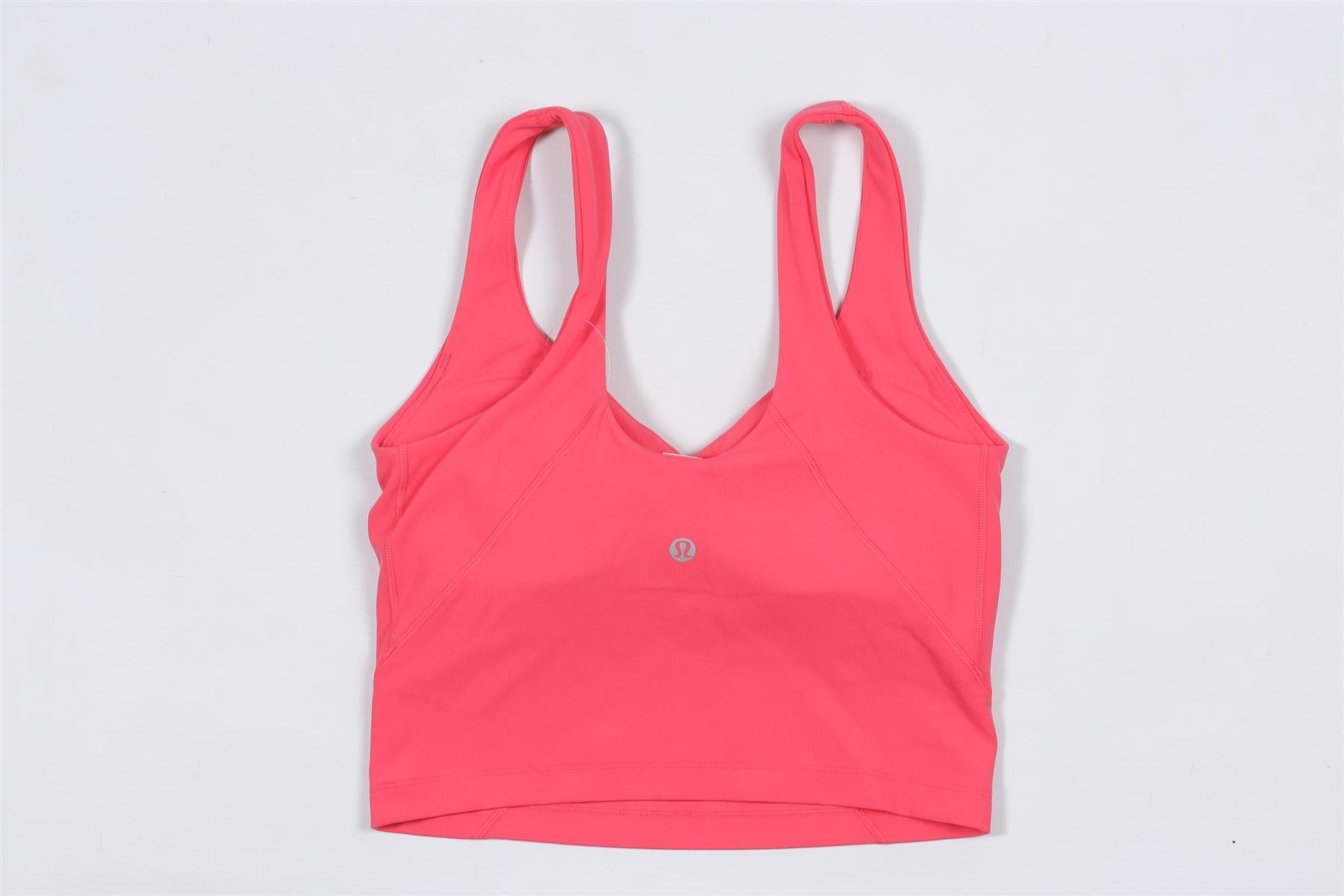 LULULEMON PINK SPORTS BRA US 4 UK 8