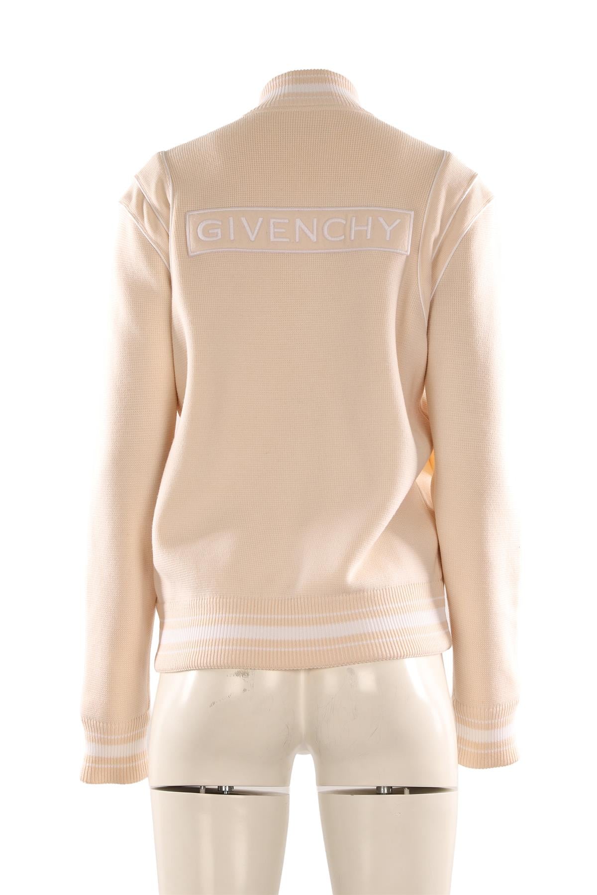 GIVENCHY CREAM WOOL JACKET SMALL