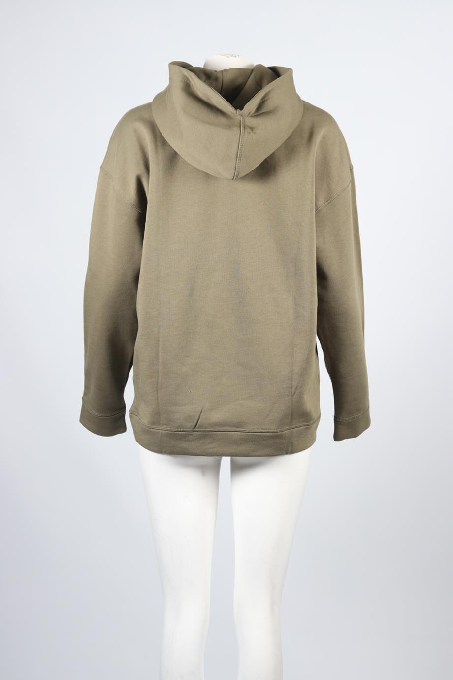 GANNI COTTON HOODIE SMALL-MEDIUM