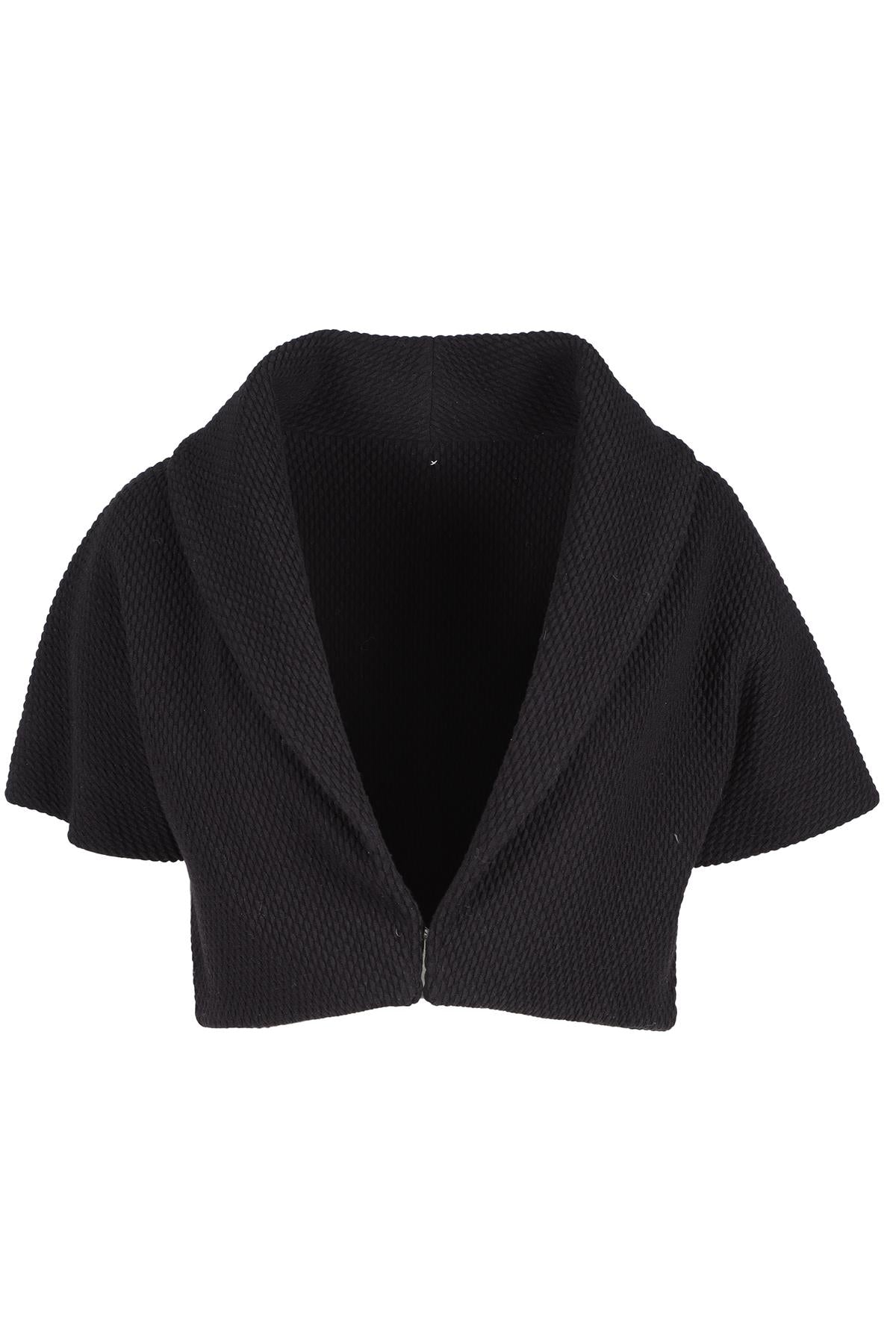 ALAÏA BLACK WOOL JACKET FR 40 UK 12