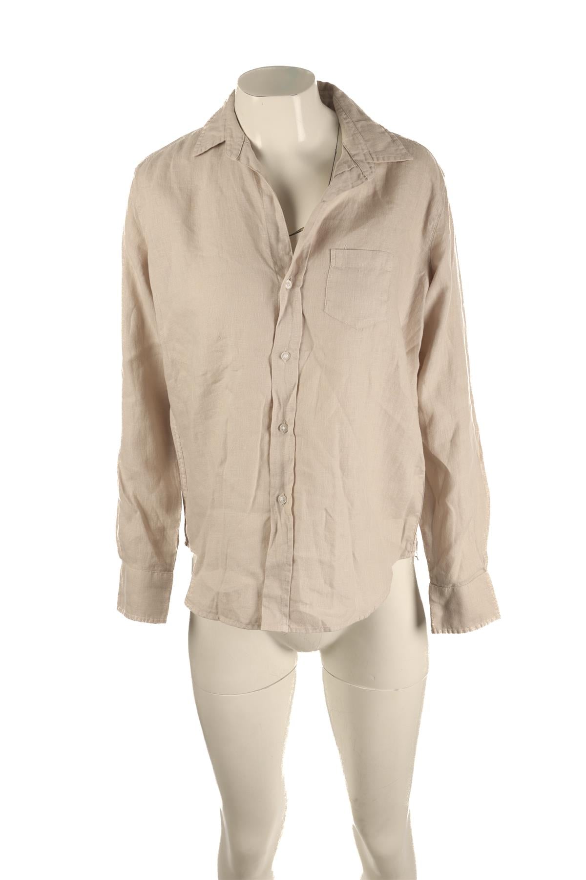 FRANK & EILEEN GREY LINEN SHIRT XSMALL