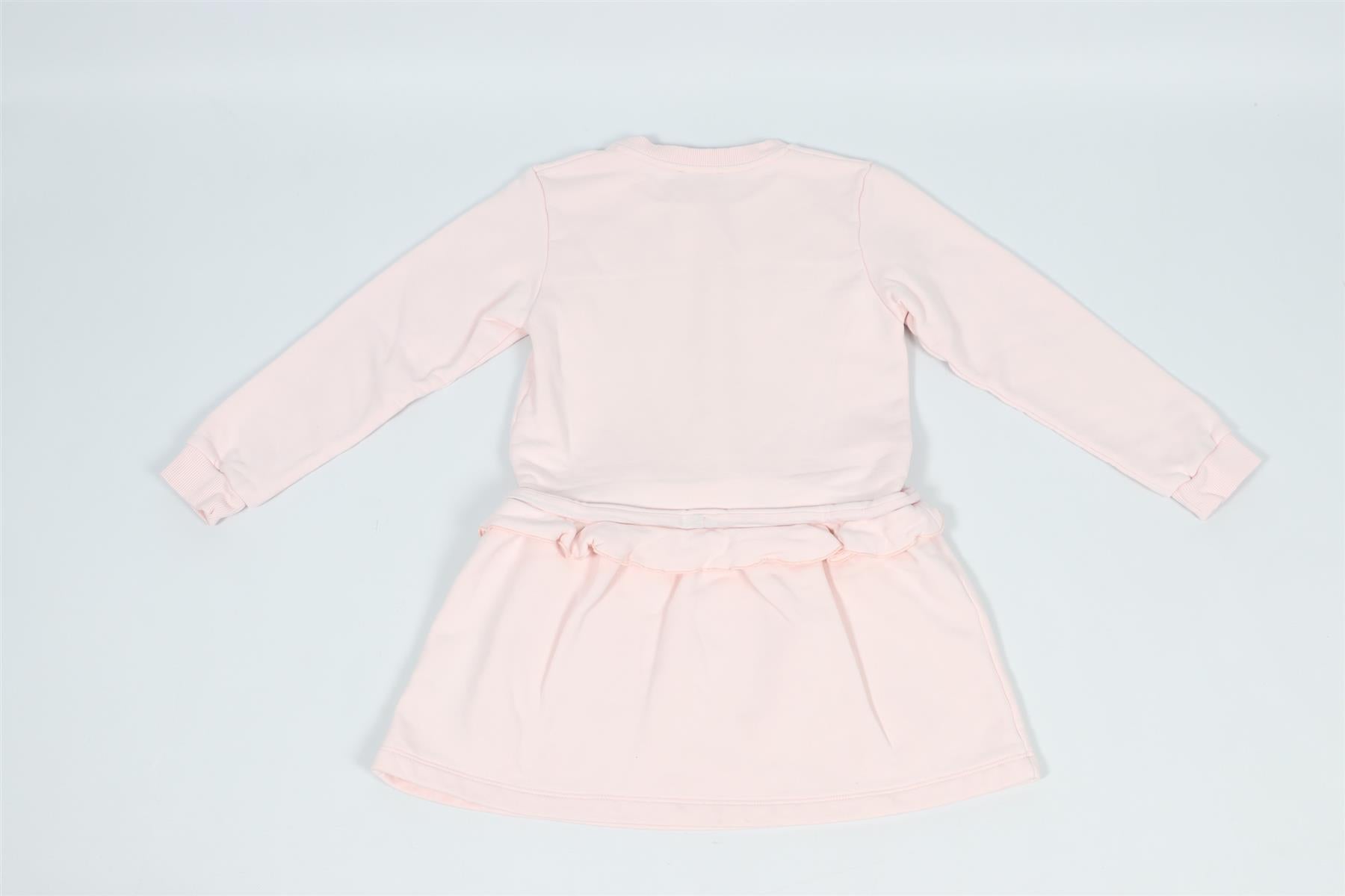 GIVENCHY PINK KIDS GIRLS COTTON DRESS 8 YEARS