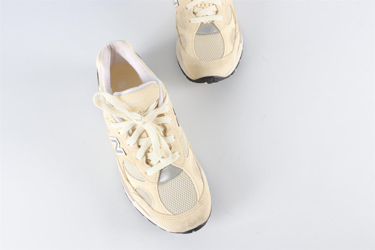 NEW BALANCE CREAM 992 SUEDE SNEAKERS EU 38.5 UK 5.5 US 6