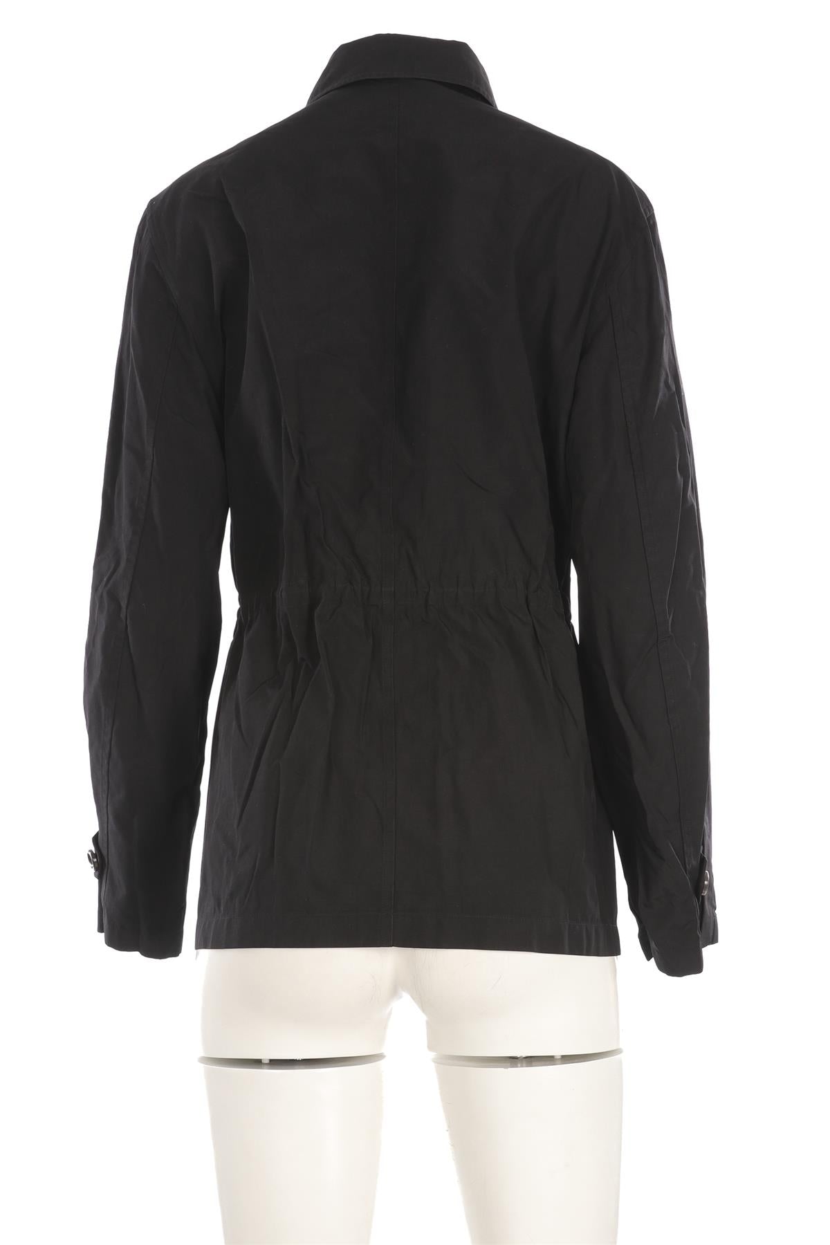JIL SANDER BLACK WOVEN JACKET DE 38 UK 10