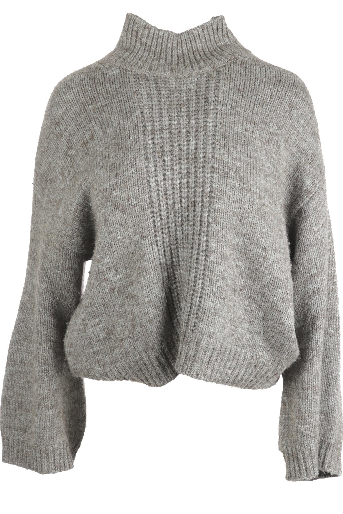 3.1 PHILLIP LIM BLUE ALPACA SWEATER SMALL
