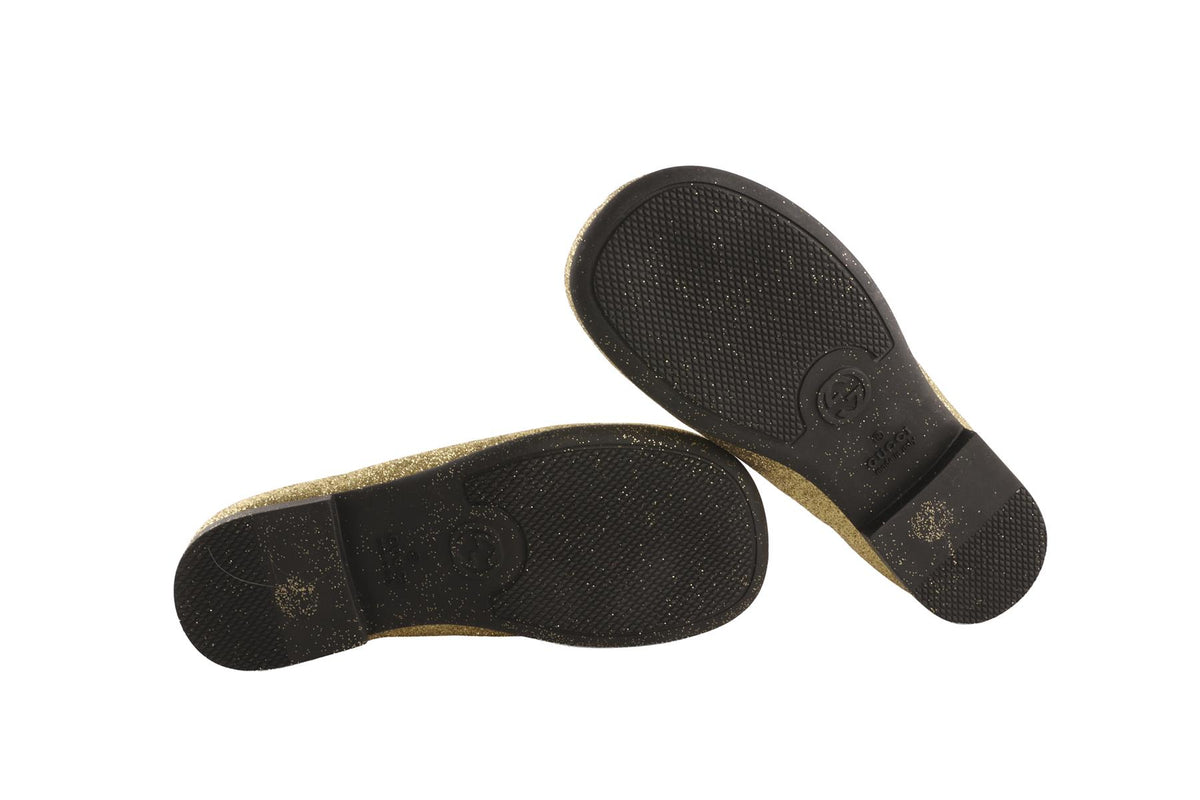 GUCCI GOLD KIDS GIRLS BALLET FLATS EU 25 UK 7 US 10