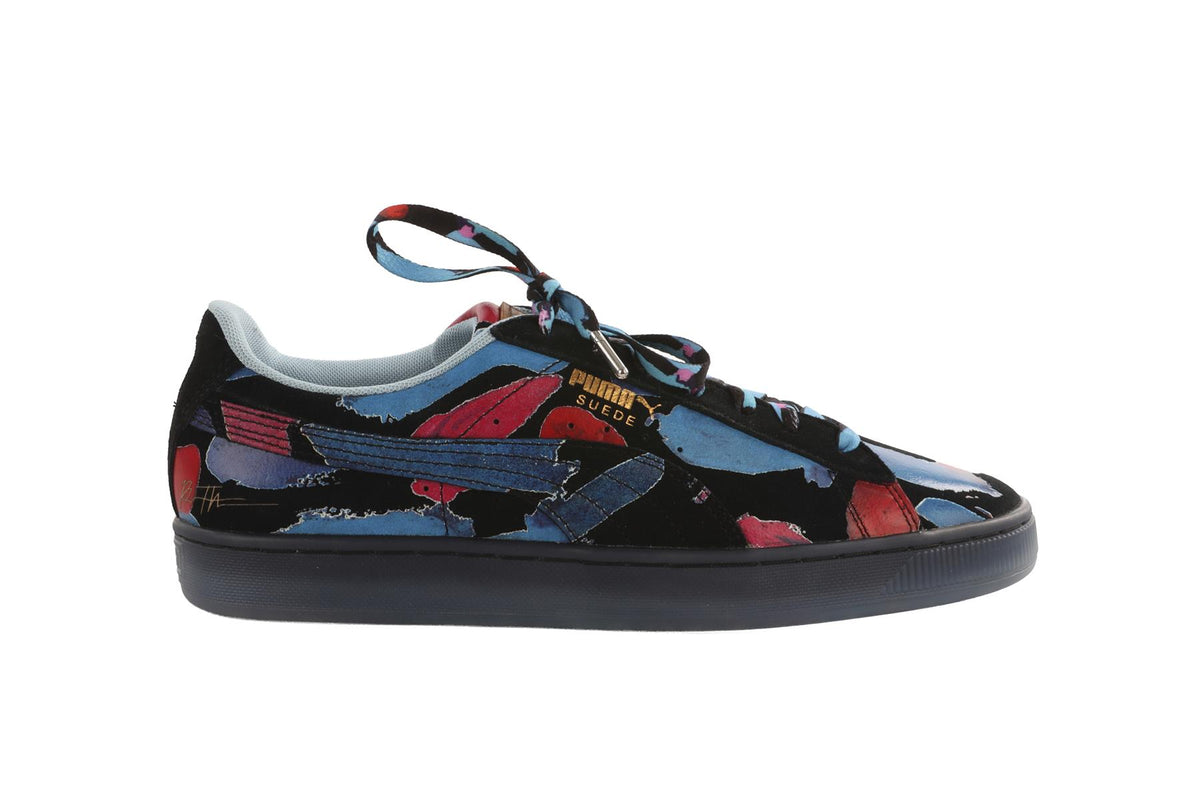 PUMA + BRADLEY THEODORE MULTI MENS CLASSIC 50TH ANNIVERSARY SUEDE SNEAKERS EU 42 UK 8 US 9