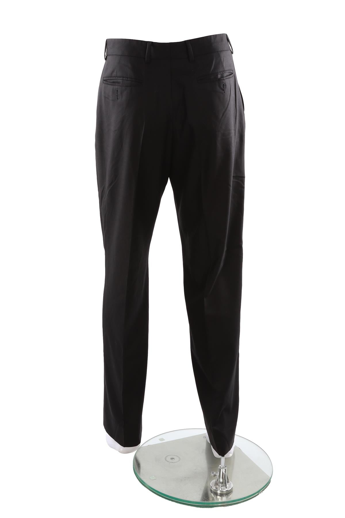 ENFANTS RICHES DÉPRIMÉS BLACK WOOL PANTS EU 48 UK/US 32