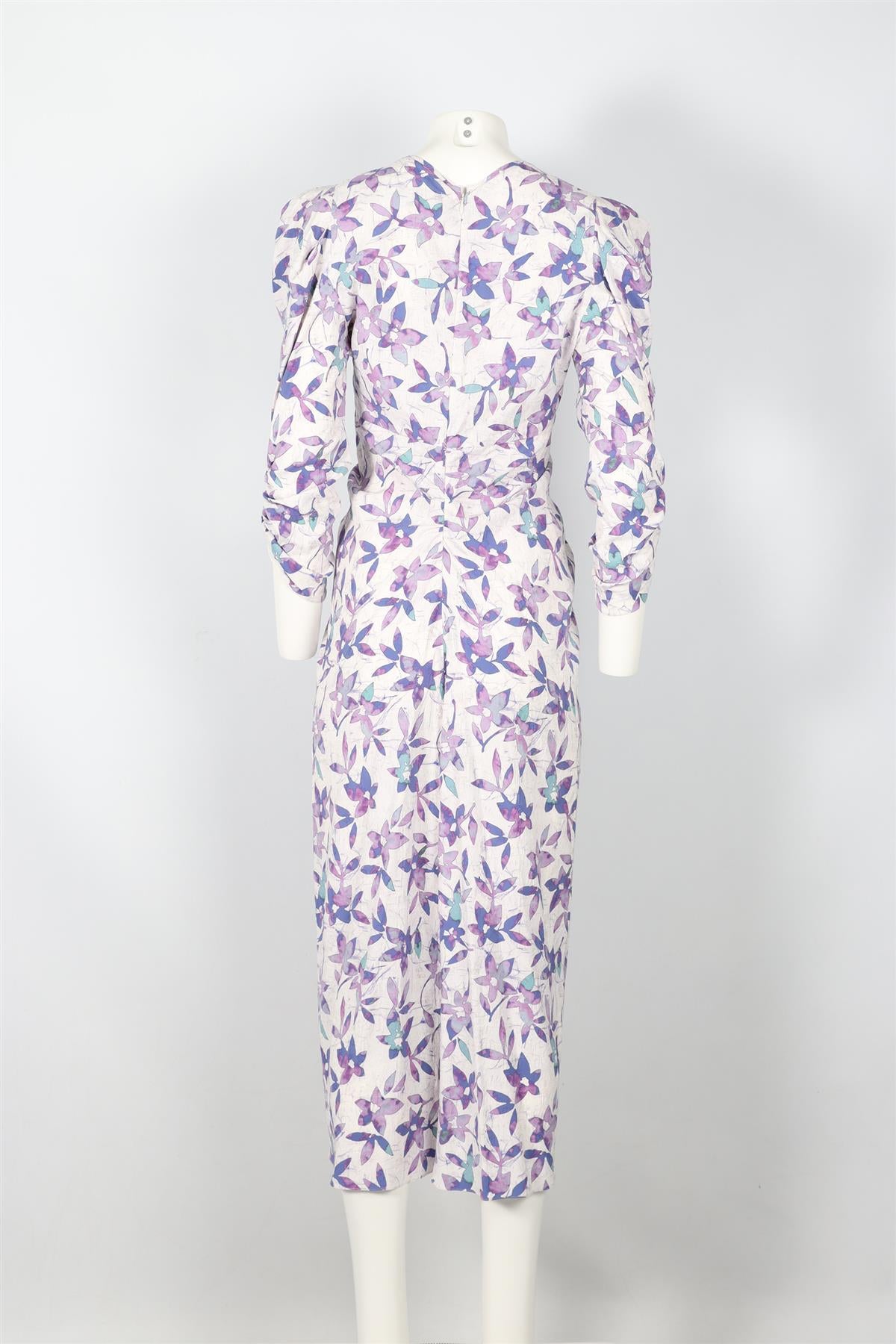 ISABEL MARANT SILK BLEND MAXI DRESS FR 38 UK 10