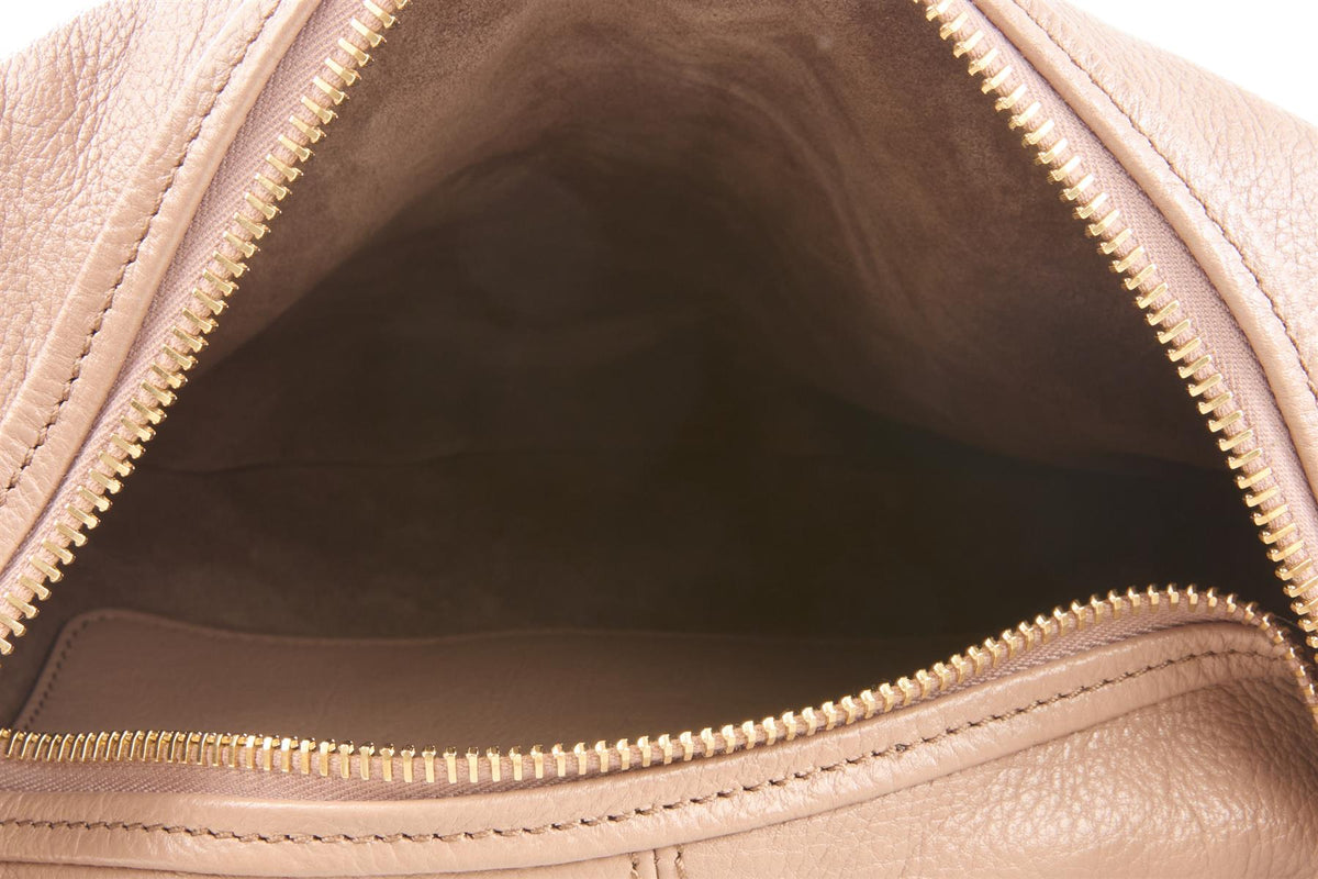 CHLOÉ NUDE BRACELET LEATHER SHOULDER BAG