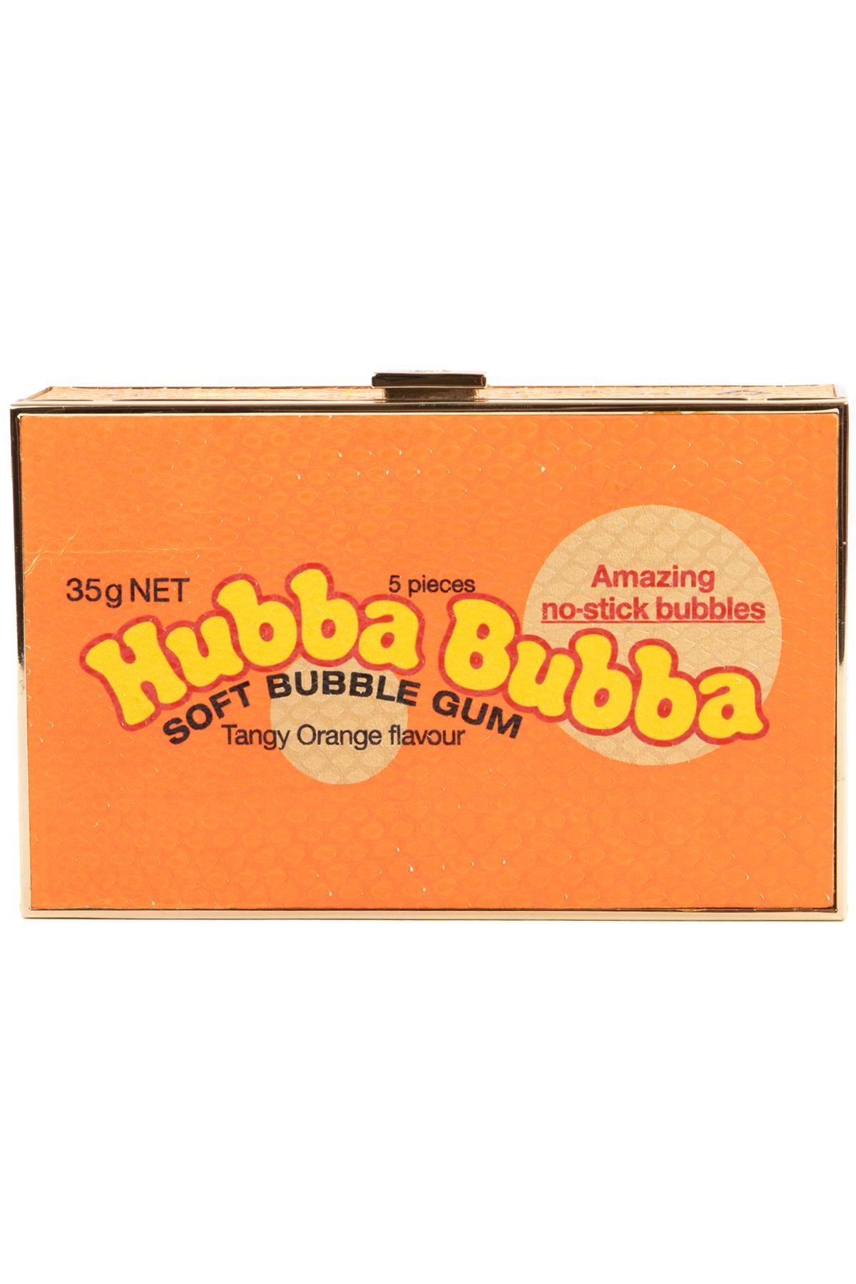 ANYA HINDMARCH ORANGE SNAKESKIN CLUTCH