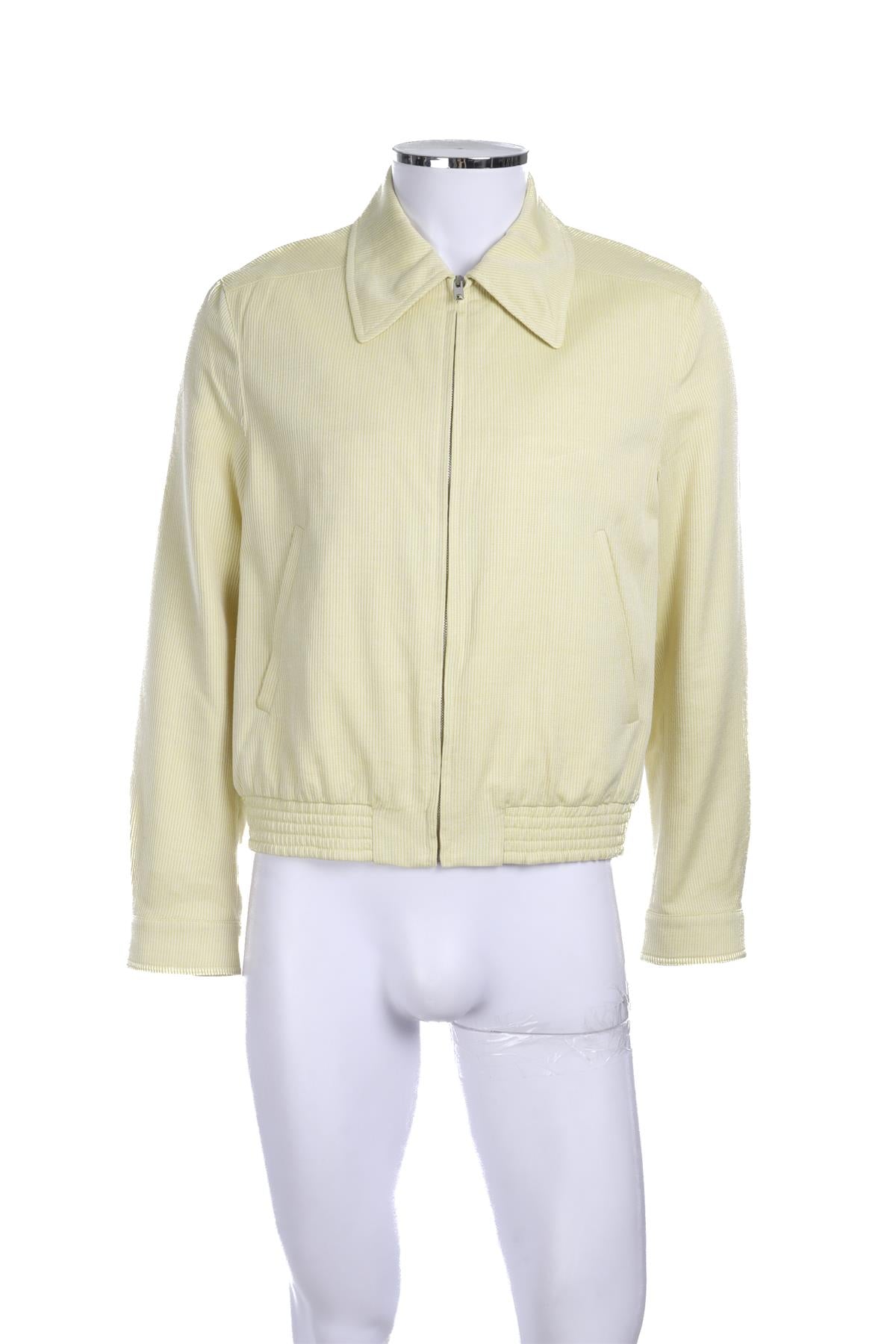 SECOND/LAYER YELLOW MENS WOOL JACKET IT 48 UK 38