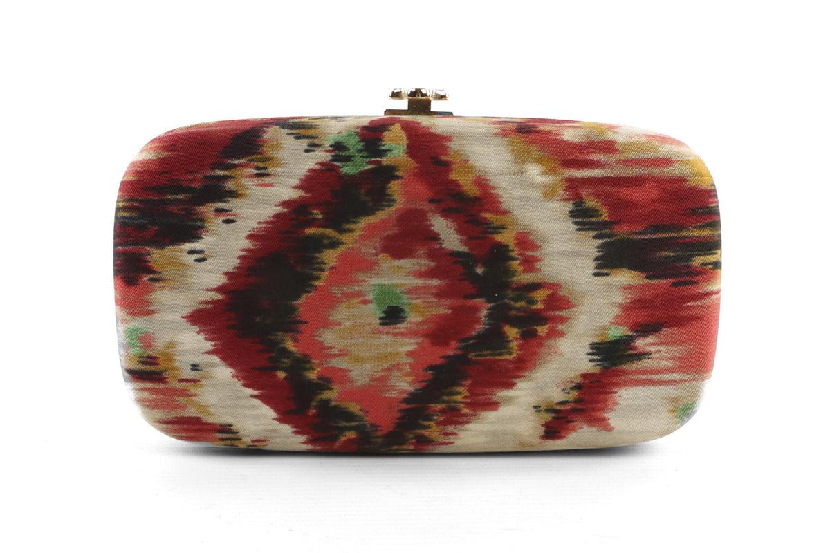 OSCAR DE LA RENTA MULTI SATIN CLUTCH