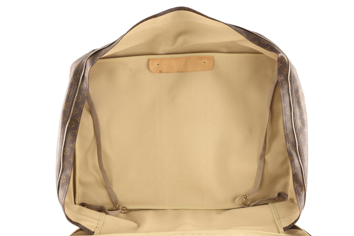 LOUIS VUITTON BROWN 2002 SIRIUS 70 MONOGRAM COATED CANVAS SUITCASE