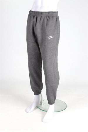 NIKE GREY MEN'S COTTON TRACK PANTS MEDIUM