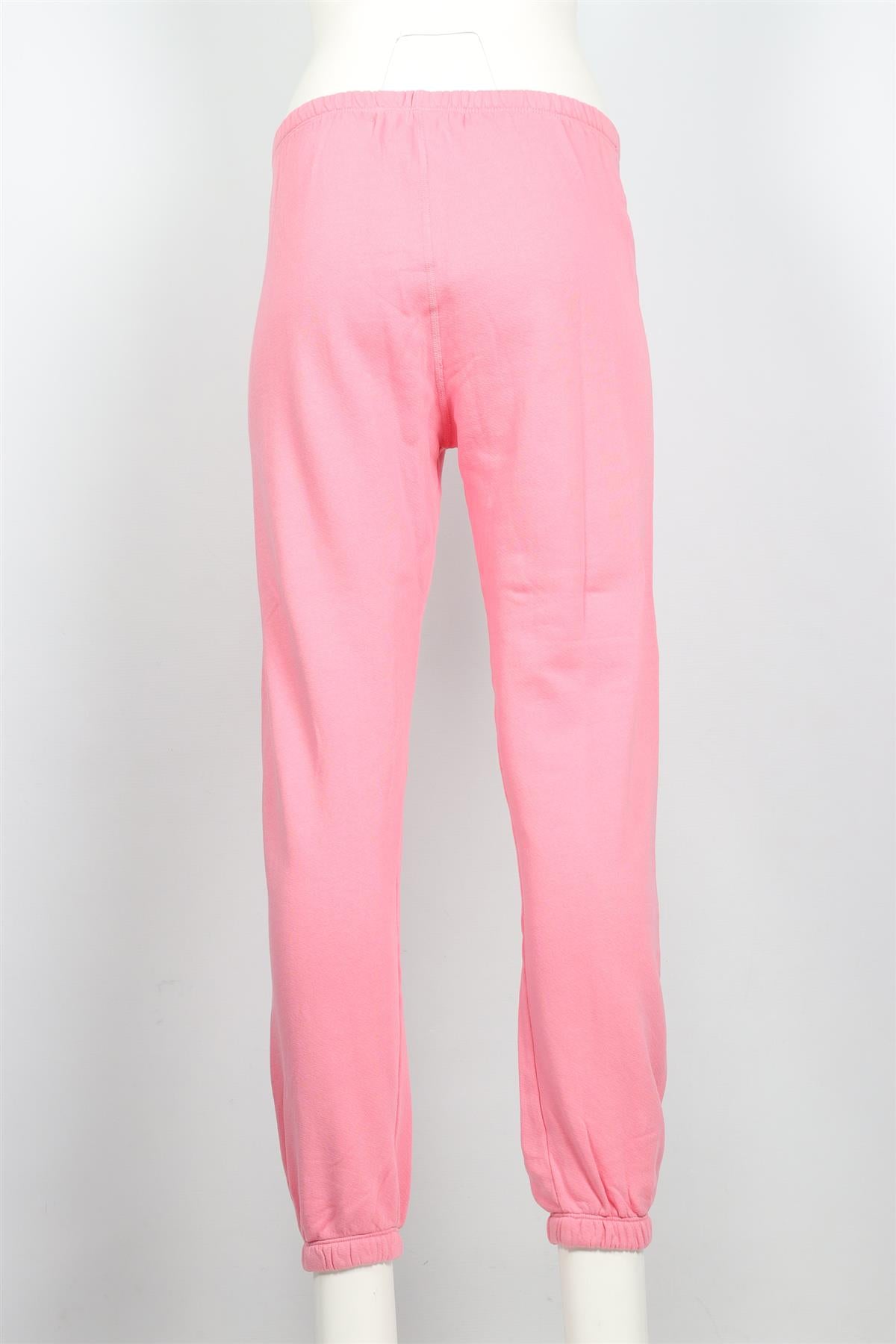 SPRWMN PINK COTTON TRACK PANTS XSMALL