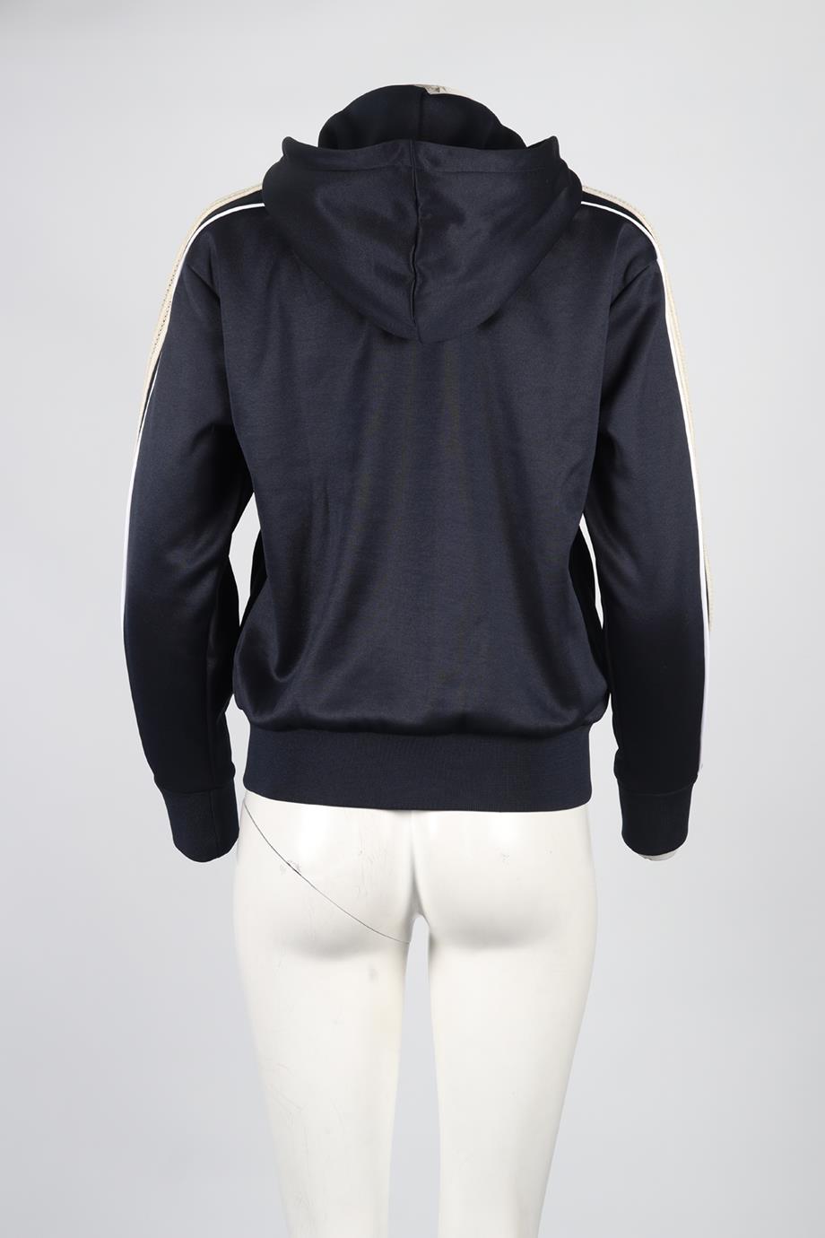 WALES BONNER JERSEY HOODIE SMALL