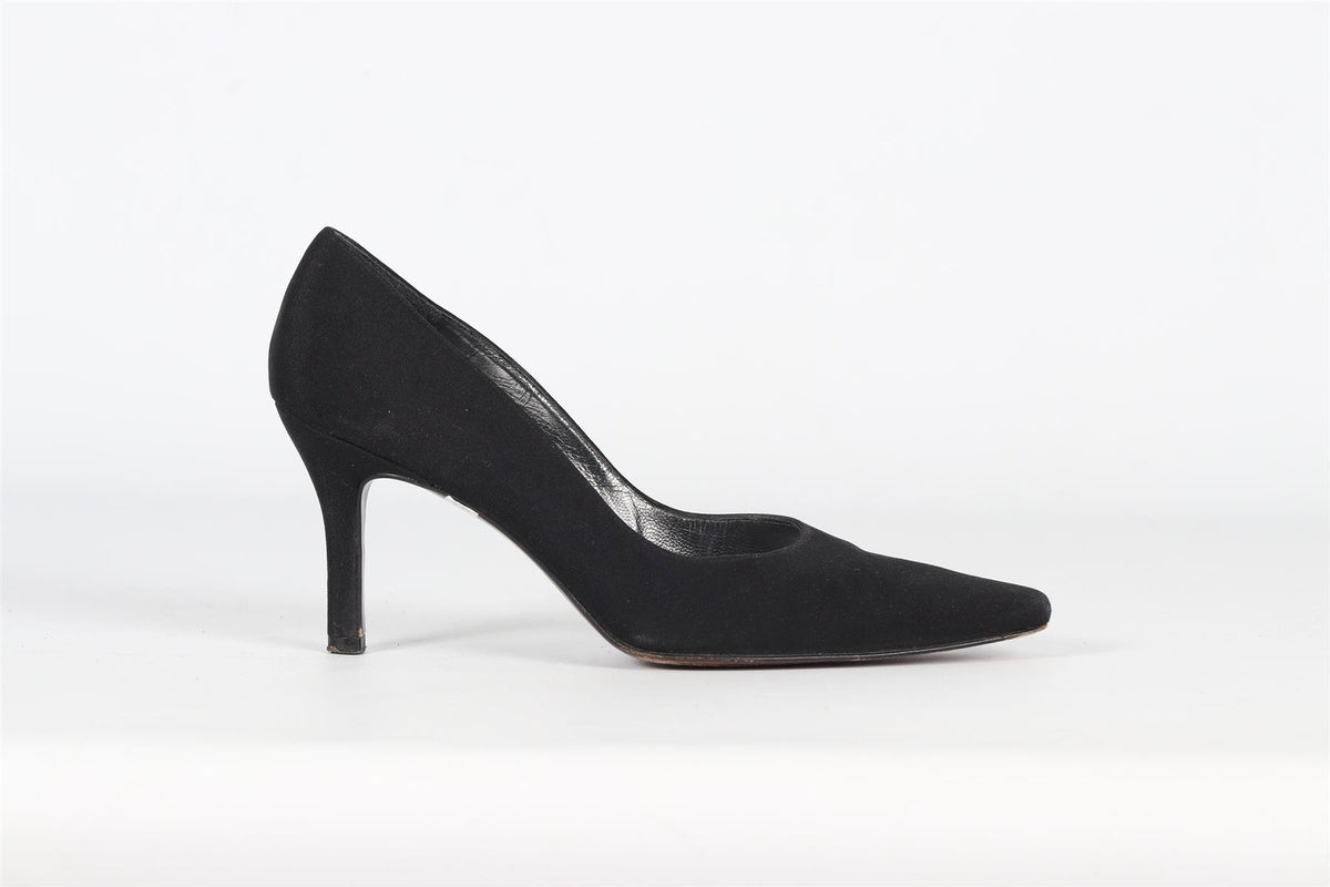 STUART WEITZMAN VINTAGE GROSGRAIN PUMPS EU 37 UK 4 US 7