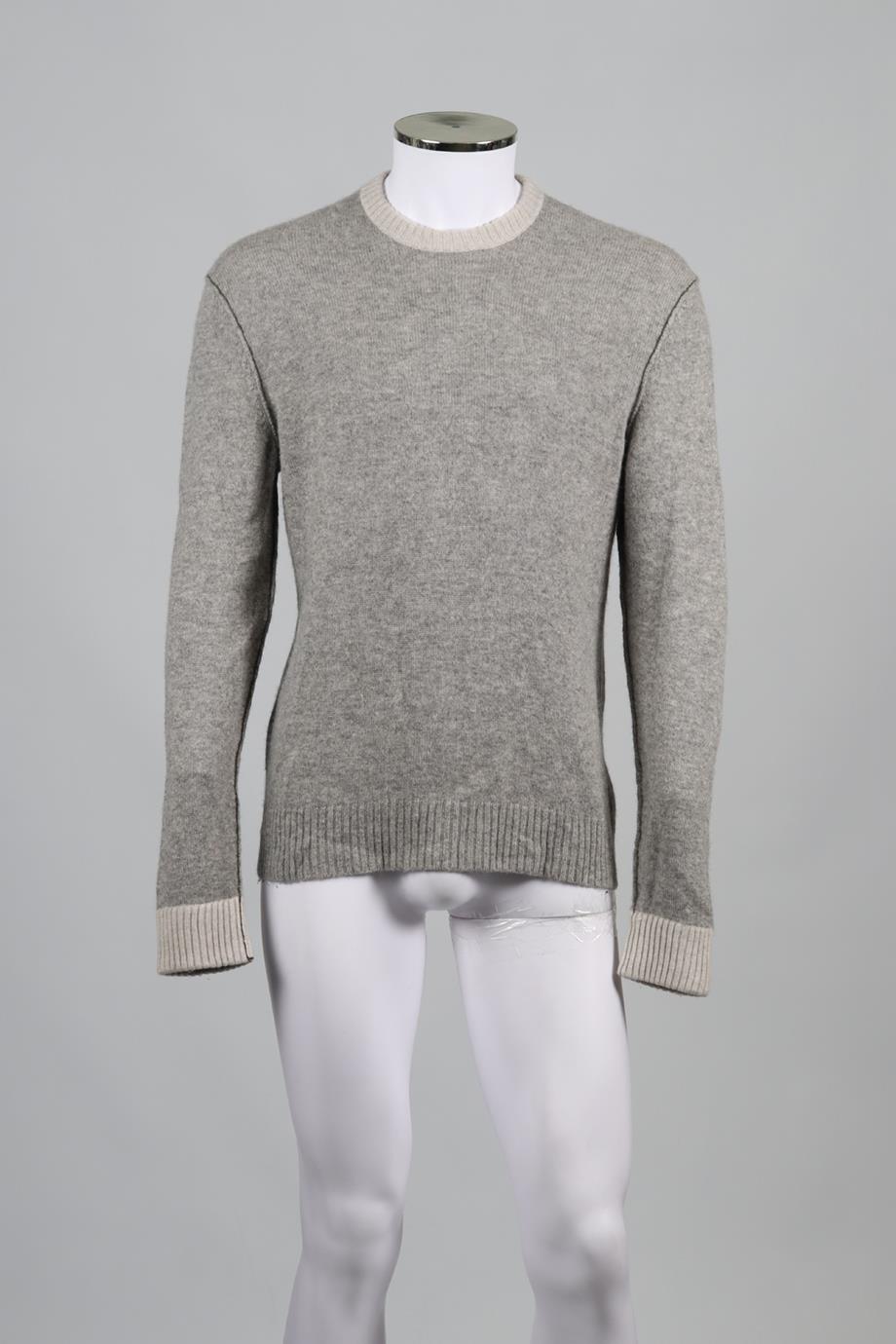 JAMES PERSE MEN'S CASHMERE SWEATER MEDIUM