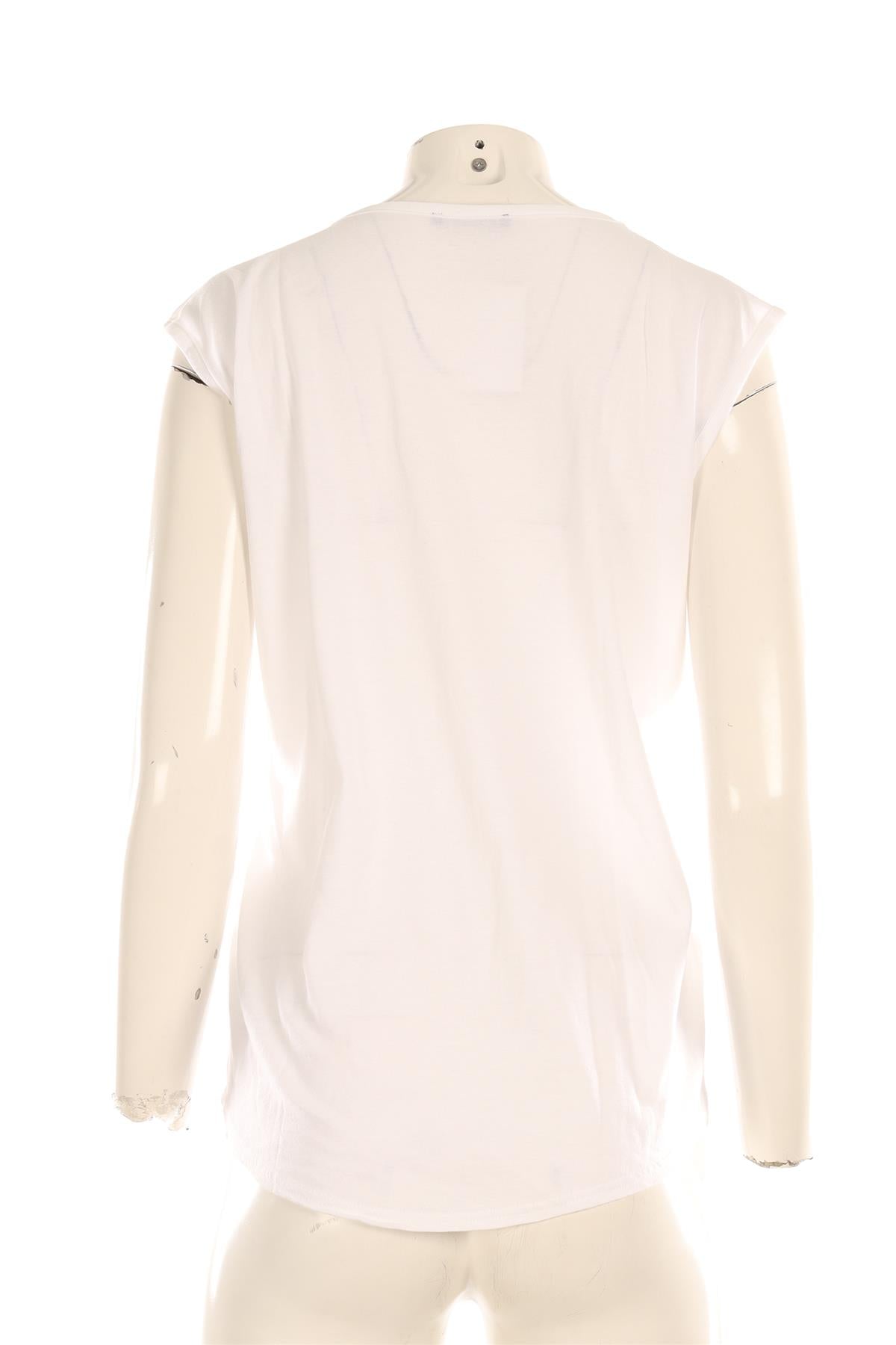 BALMAIN WHITE COTTON TOP IT 42 UK 10 US 6