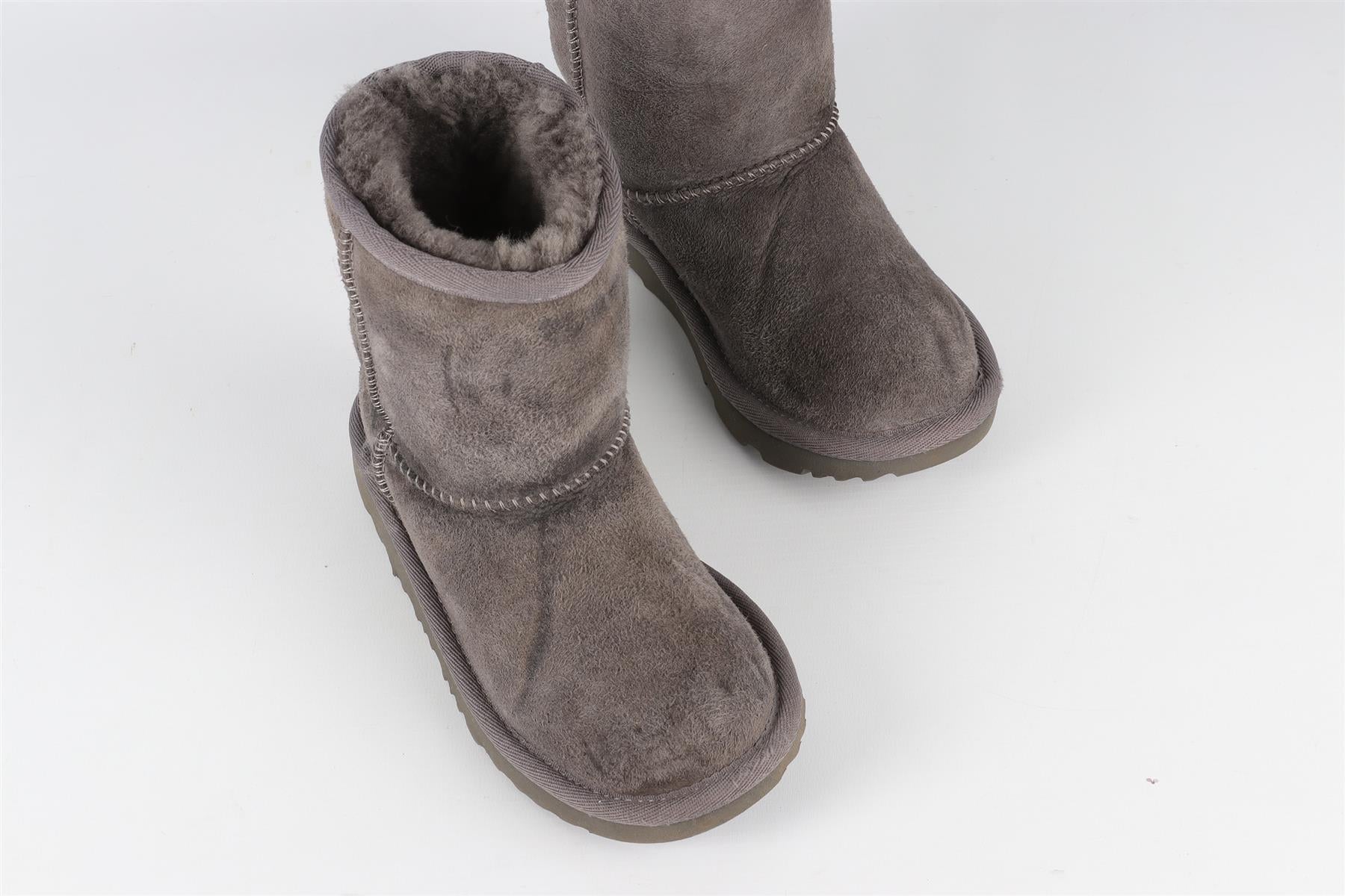 UGG GREY GIRLS BOOTS UK 10 EU 28.5 US 11