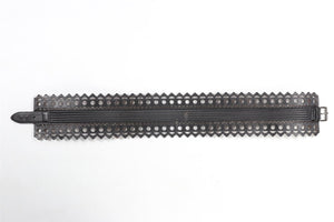 ALAÏA BLACK LEATHER WAIST BELT 75 CM