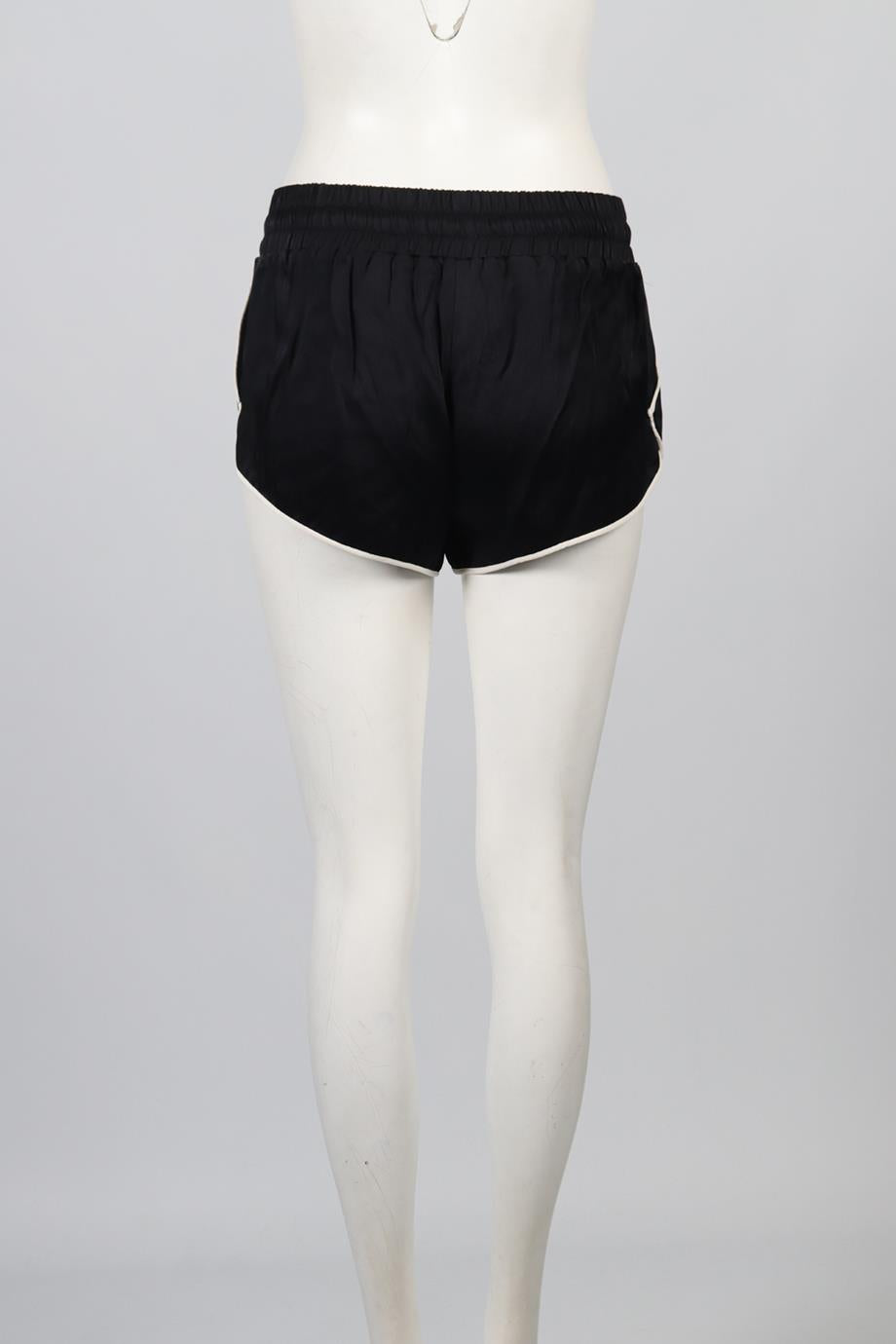 OFF-WHITE C/O VIRGIL ABLOH SATIN SHORTS XSMALL