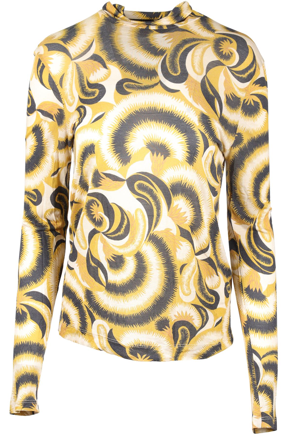 DRIES VAN NOTEN YELLOW MODAL TOP SMALL