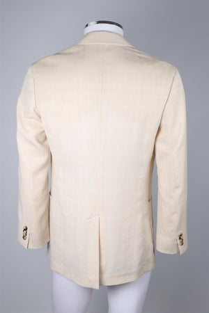 PAUL SMITH CREAM MEN'S WOOL BLAZER UK/US CHEST 38