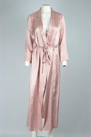 ANN DEMEULEMESTER PINK SATIN MIDI DRESS IT 40 UK 8