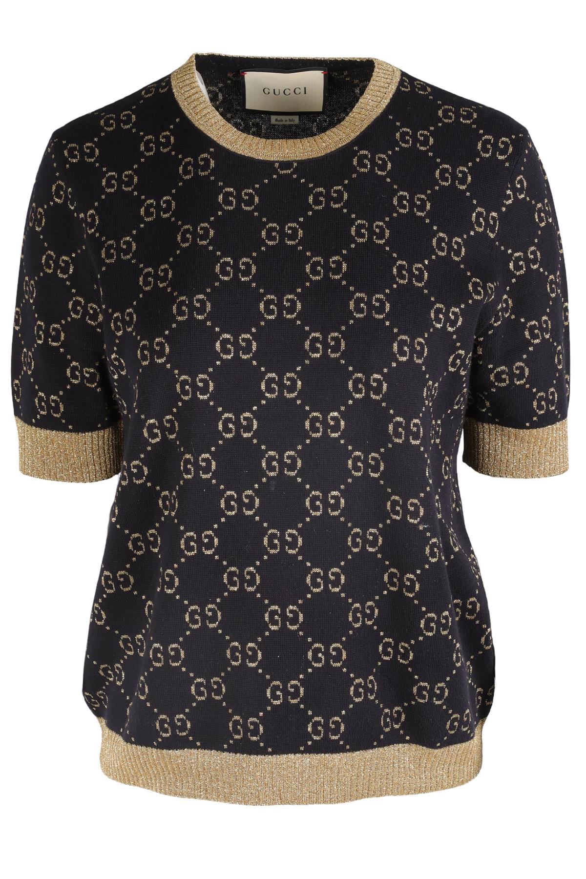 GUCCI NAVY GG COTTON TOP LARGE