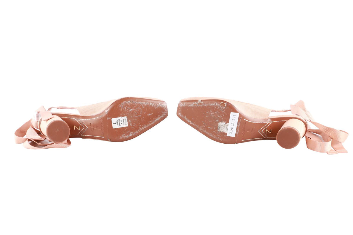 ZIMMERMANN PINK GROSGRAIN PUMPS EU 38 UK 5 US 8