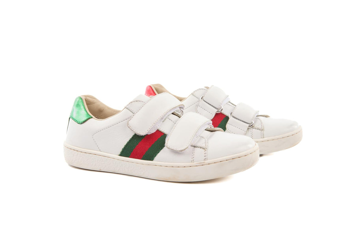 GUCCI WHITE KIDS BOYS SNEAKERS EU 29 UK 11 US 12
