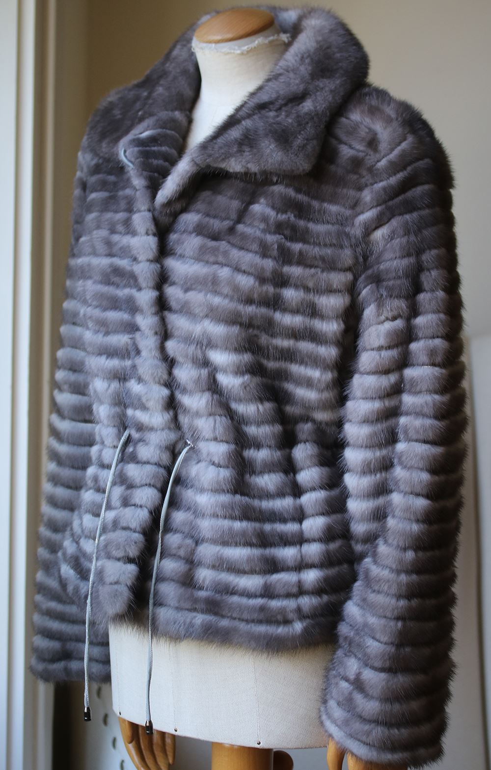 MILADY MINK FUR JACKET IT 40 UK 8