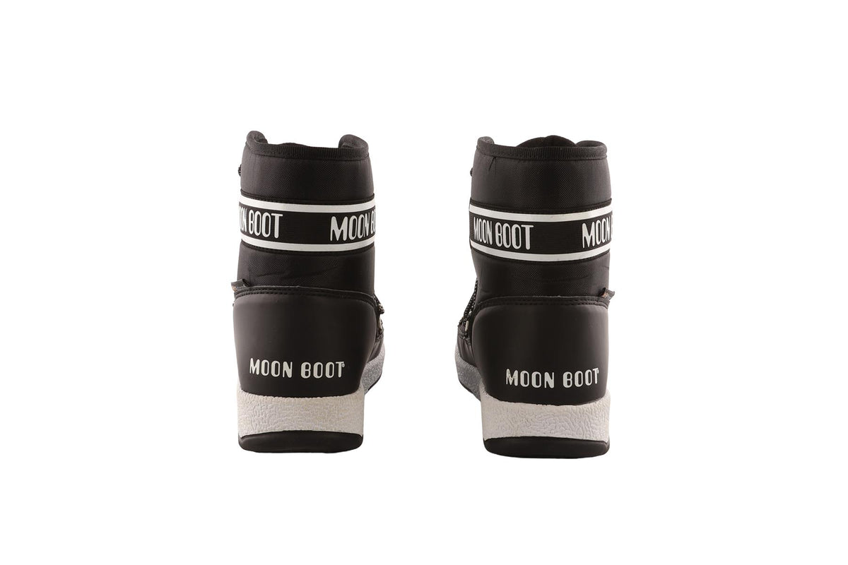 MOON BOOTS BLACK KIDS GIRLS BOOTS EU 35 UK 2.5 US 3.5