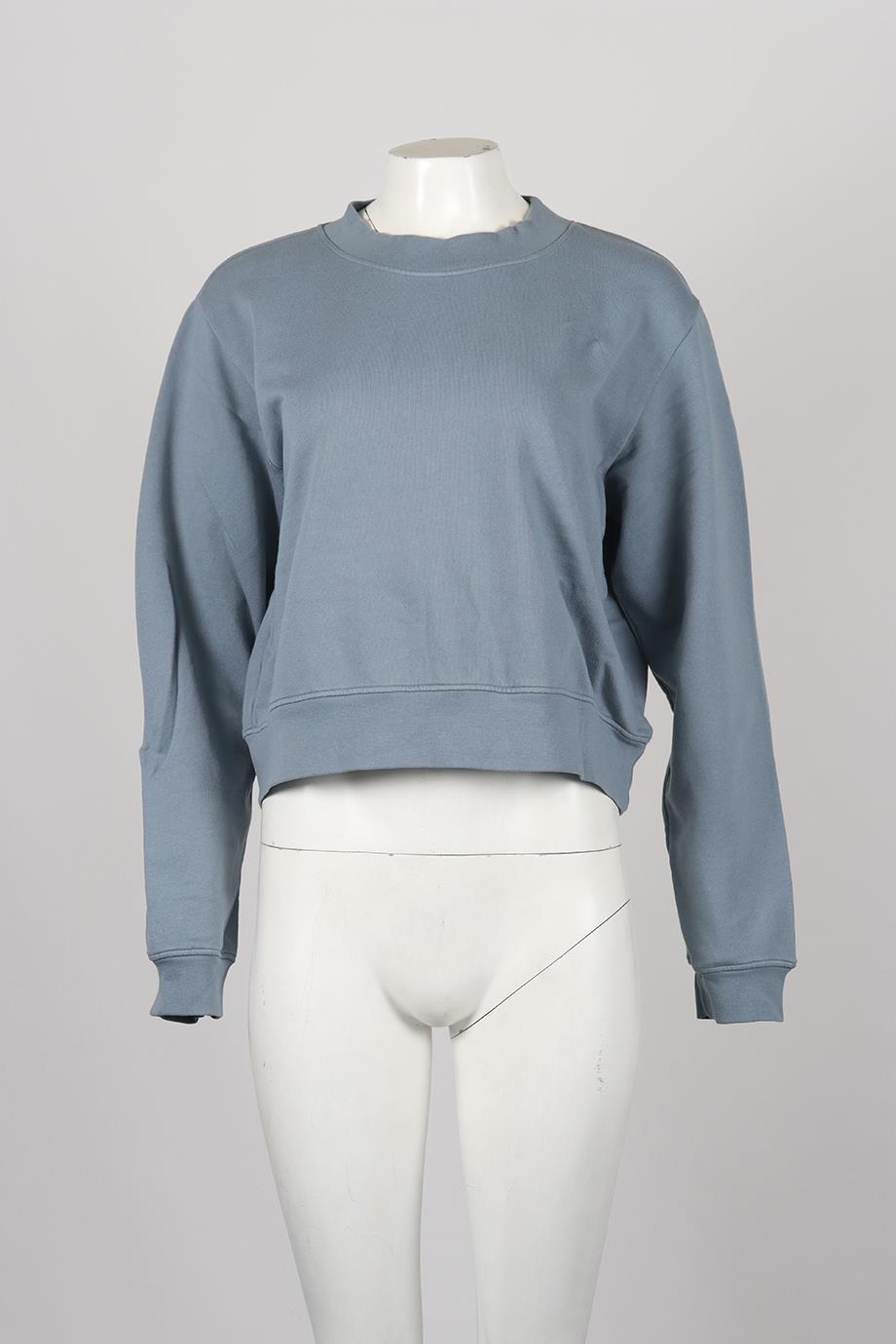 COTTON CITIZEN COTTON JERSEY SWEATSHIRT LARGE