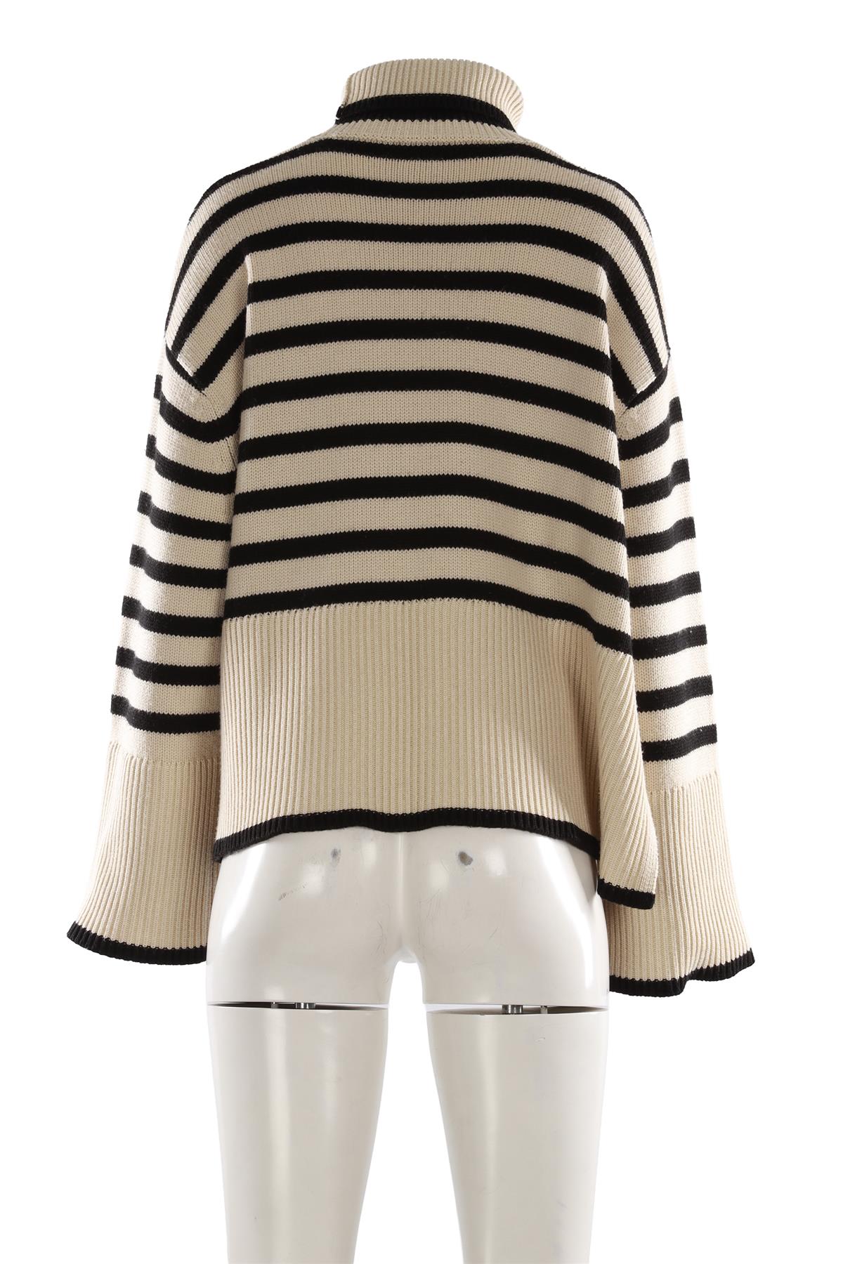 TOTEME MULTI WOOL SWEATER LARGE