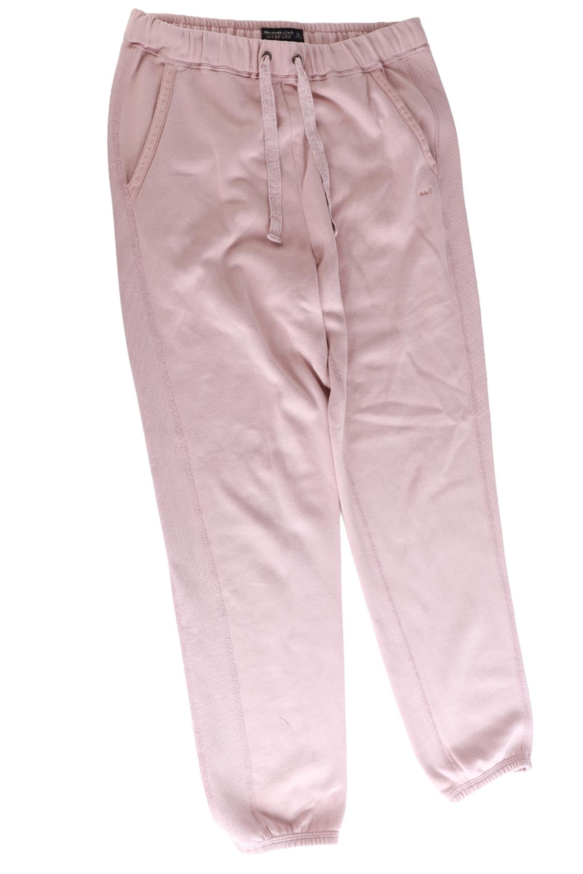 ABERCROMBIE & FITCH PINK COTTON TRACK PANTS XLARGE