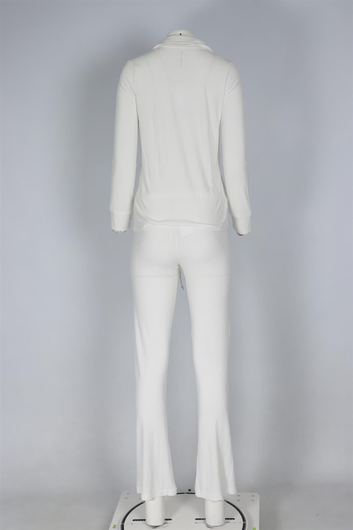SKIMS WHITE COTTON PYJAMAS XXXSMALL