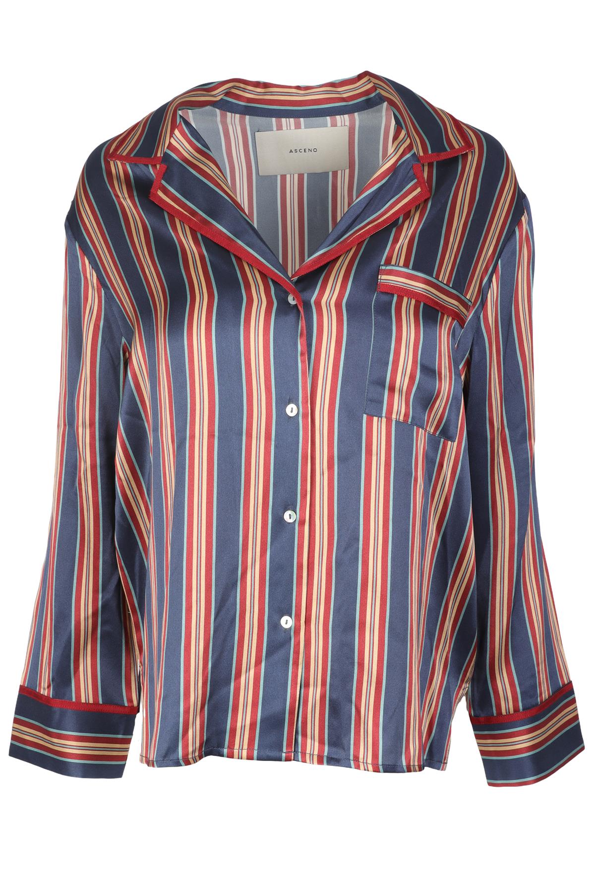 ASCENO MULTI SILK SHIRT MEDIUM