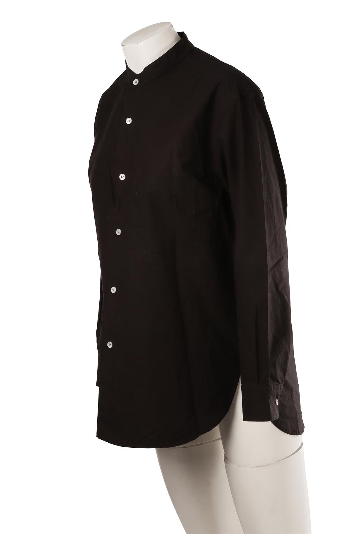 BLACK COTTON SHIRT