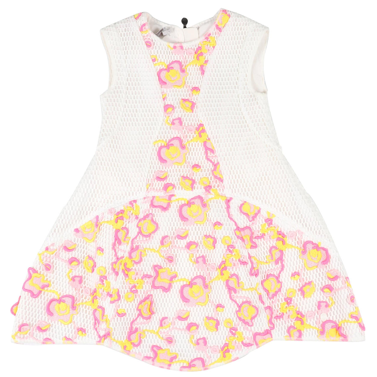 CHRISTIAN DIOR WHITE KIDS GIRLS COTTON DRESS 4 YEARS