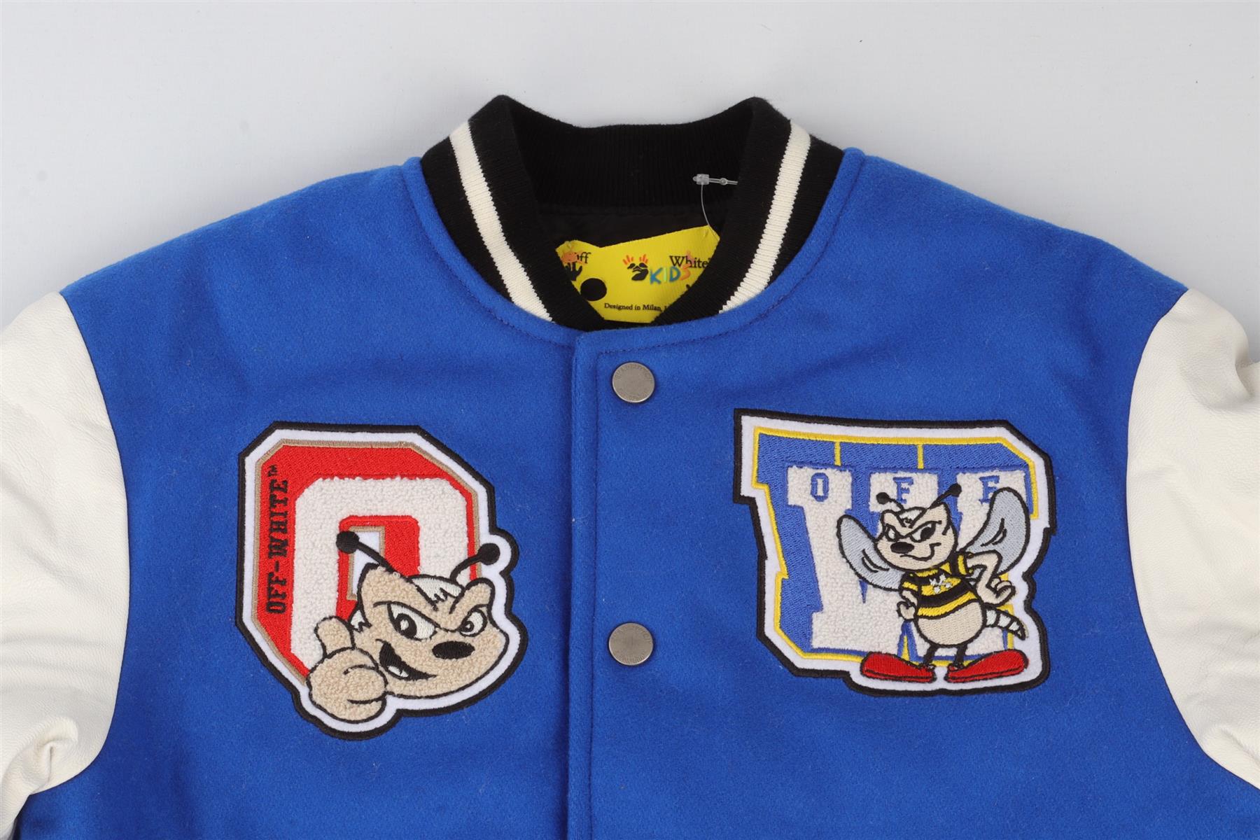 OFF-WHITE BLUE KIDS BOYS JACKET 8 YEARS