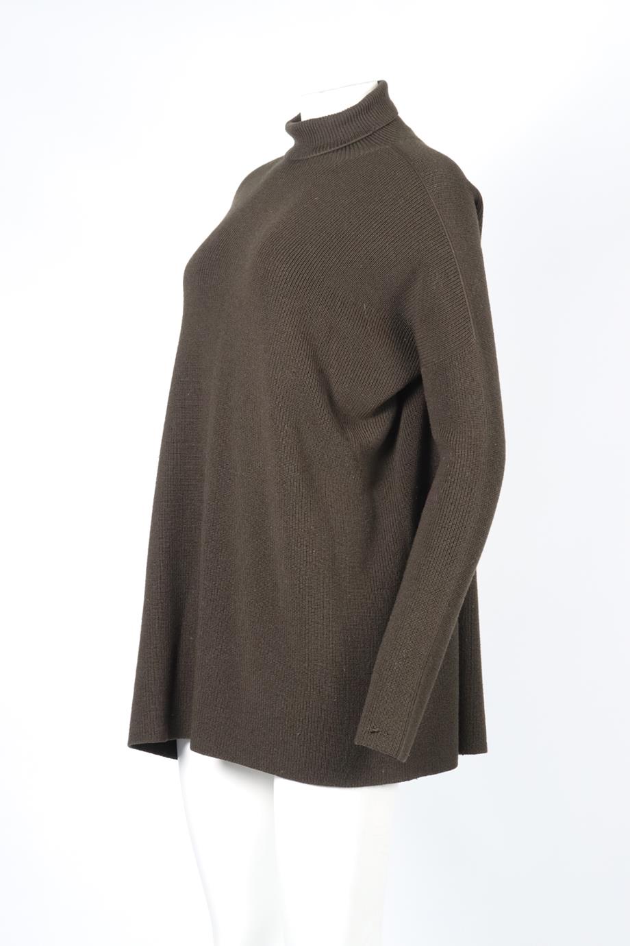 ANNETTE GORTZ RIBBED WOOL SWEATER SMALL-MEDIUM