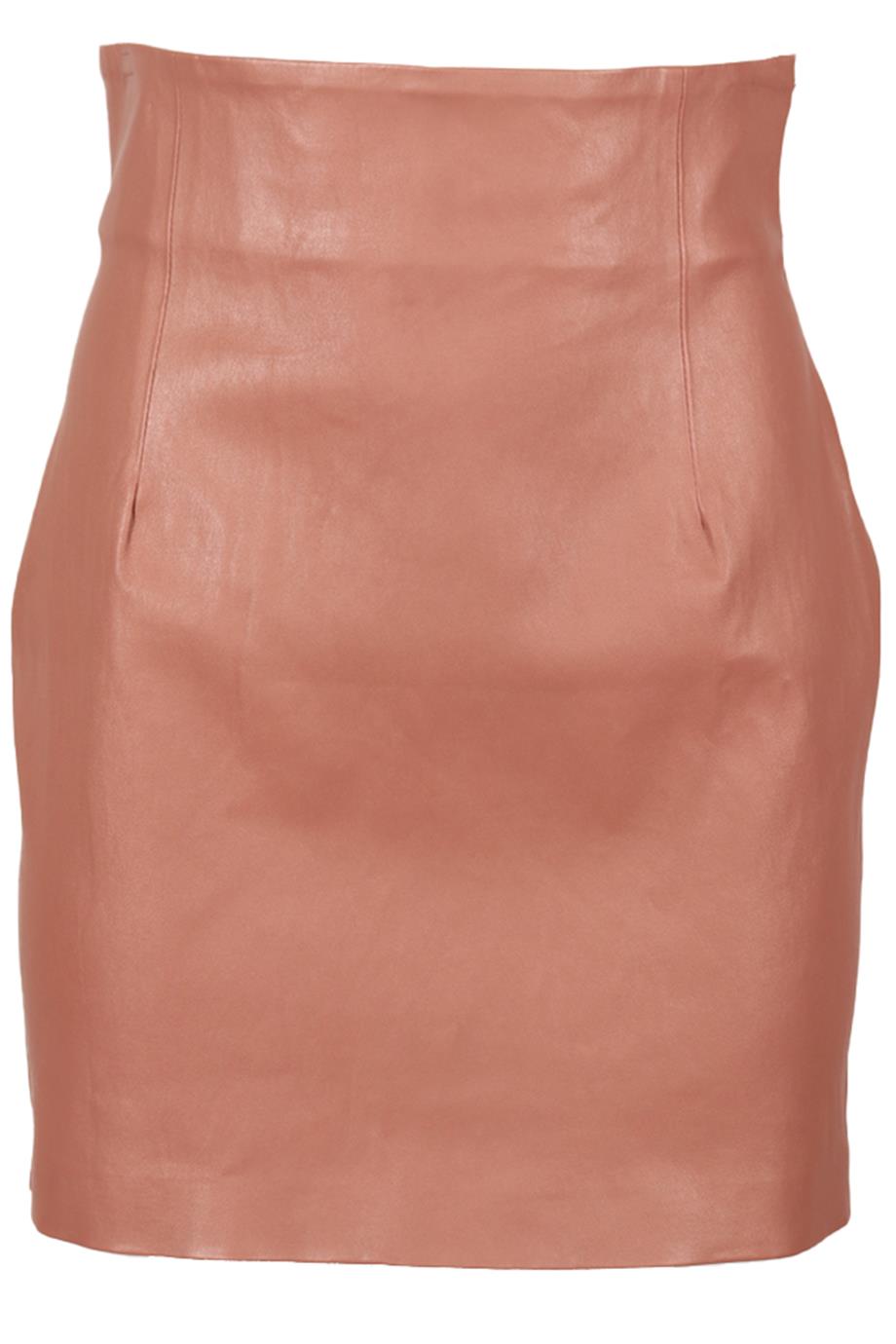 SABLYN LEATHER MINI SKIRT LARGE