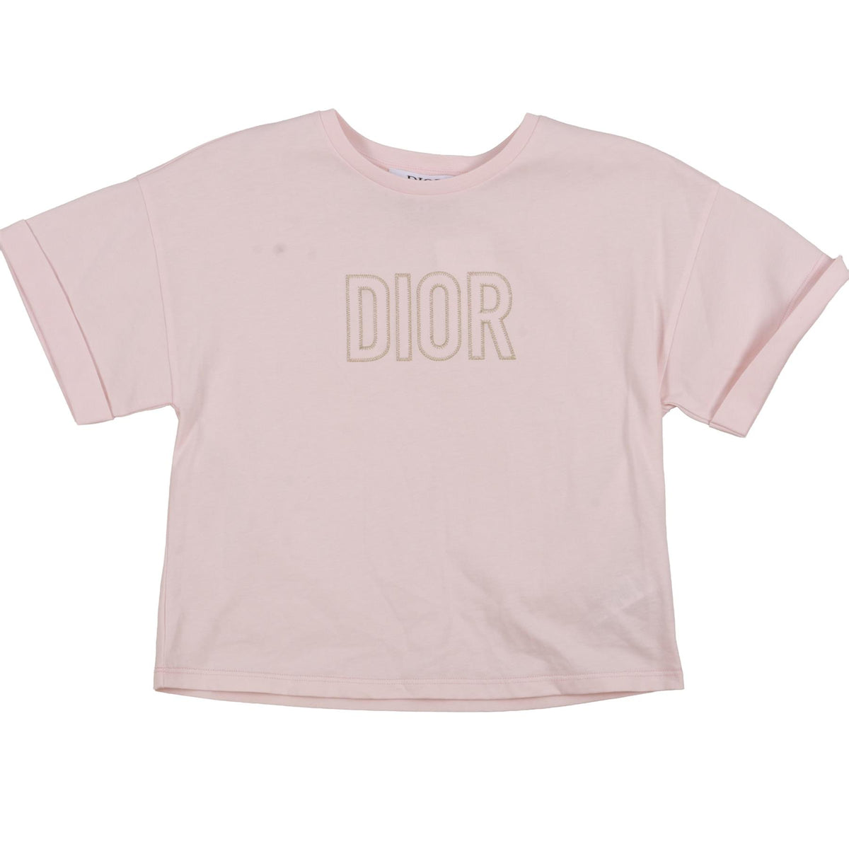CHRISTIAN DIOR PINK KIDS GIRLS T-SHIRT 8 YEARS