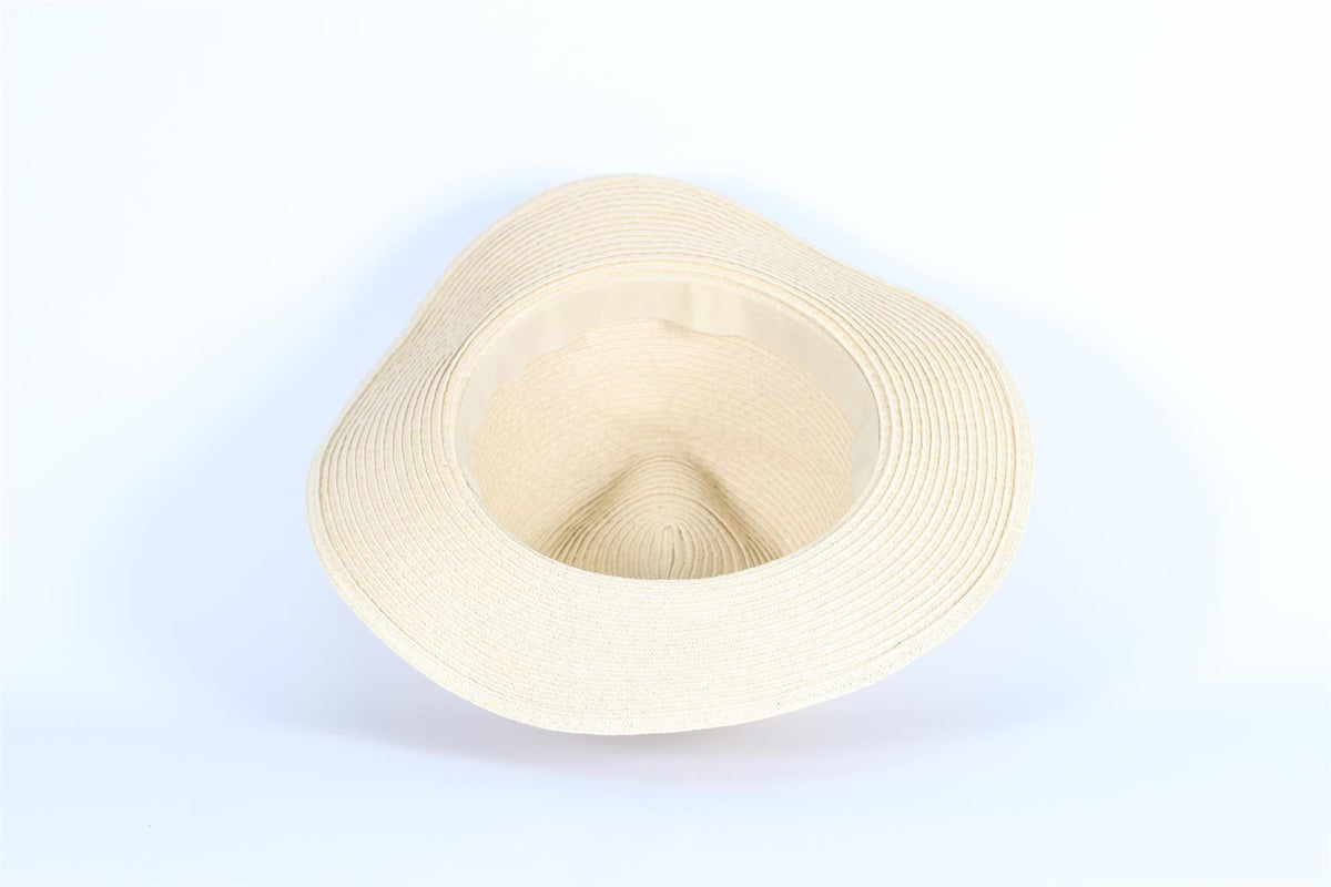 MELISSA ODABASH STRAW HAT ONE SIZE