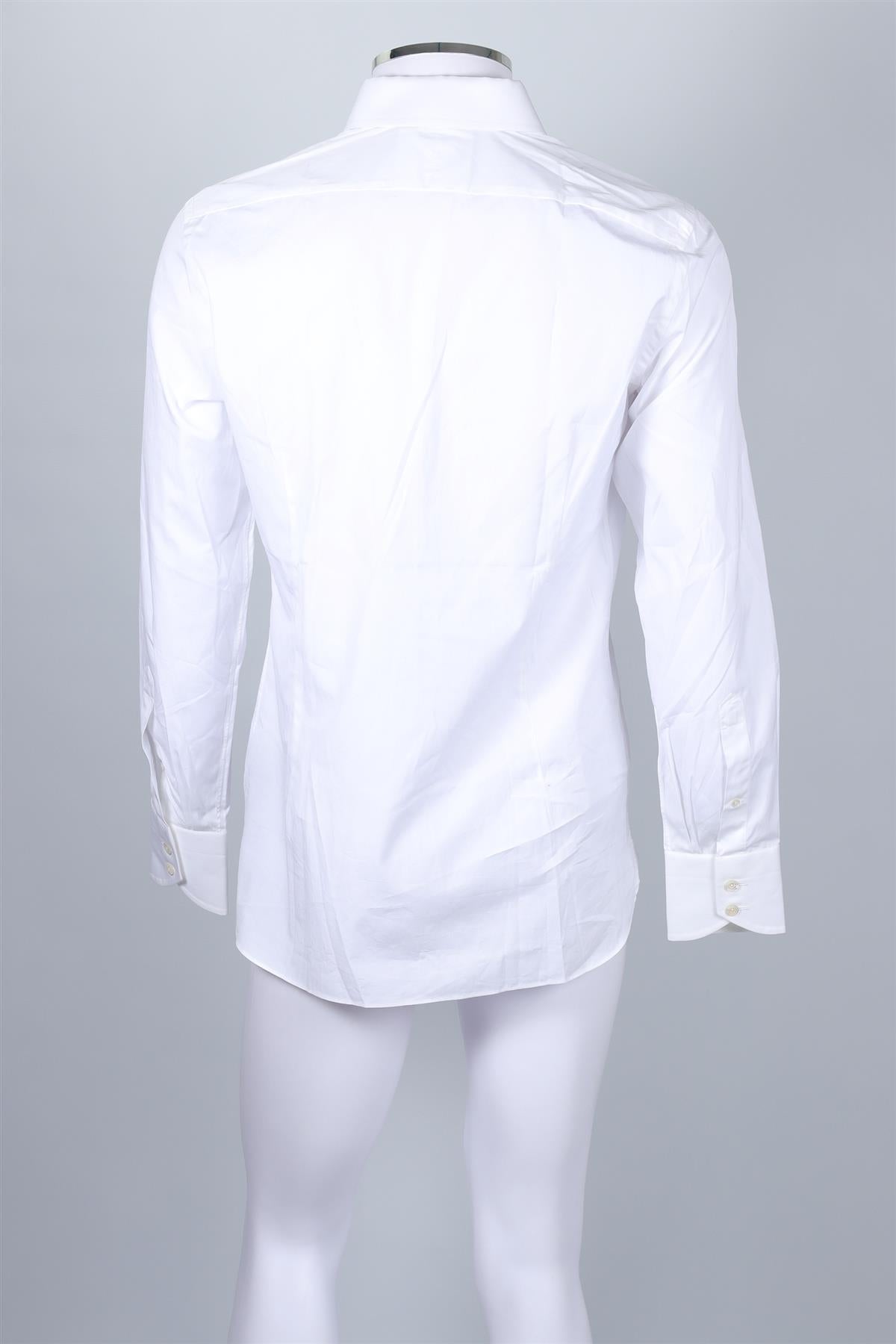 TOM FORD WHITE MEN'S COTTON SHIRT UK/US CHEST 40