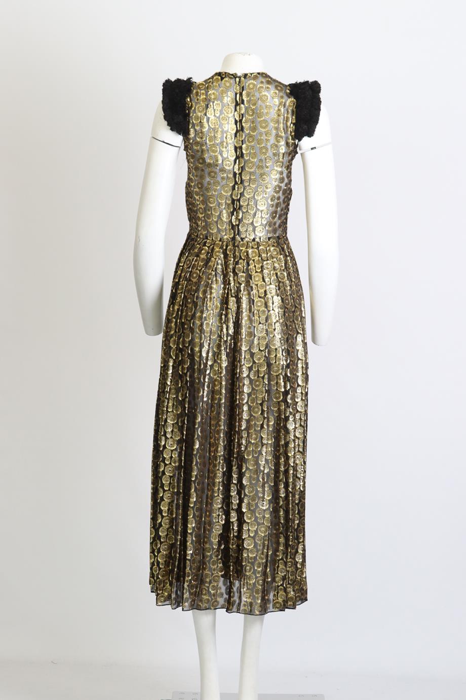 KRIS GOYRI SILK MAXI DRESS MEDIUM