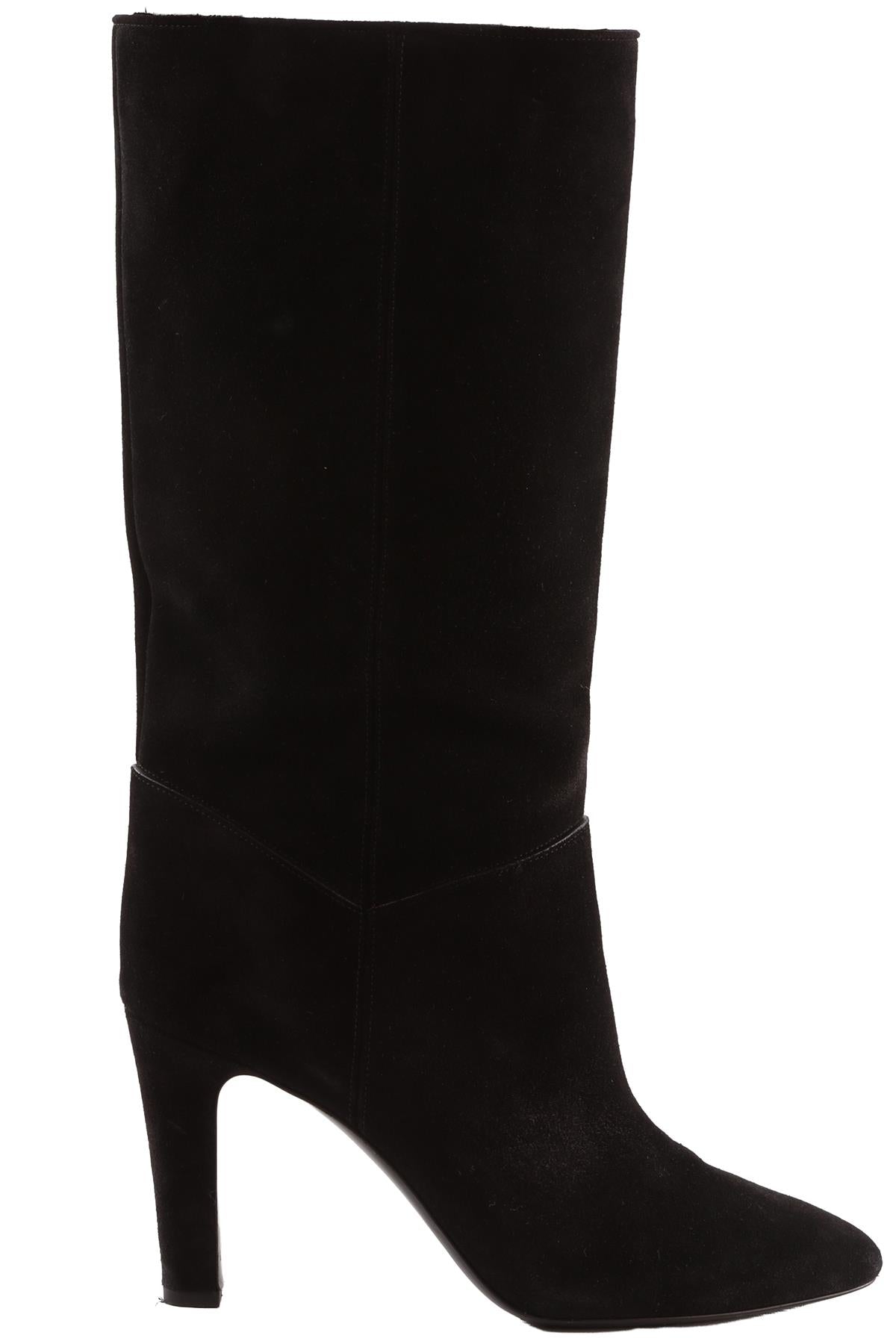 BLACK SUEDE BOOTS